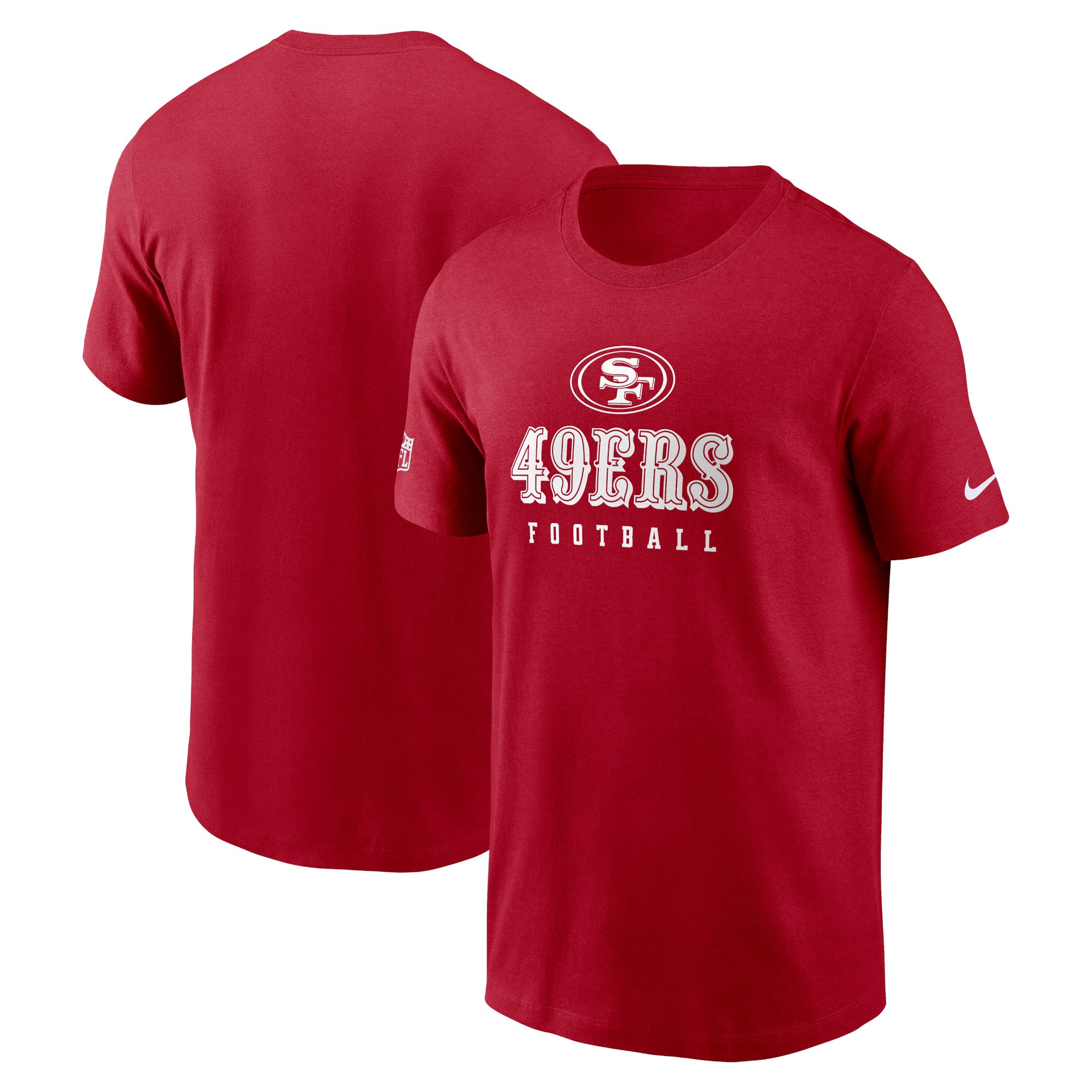 Nike NFL San Francisco 49ers Short Sleeve T-Shirt Red