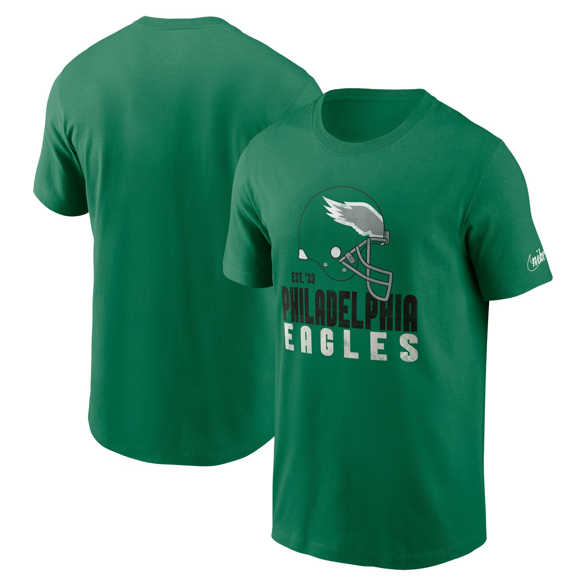 Philadelphia Eagles Helmet Essential Men's Nike NFL T-Shirt