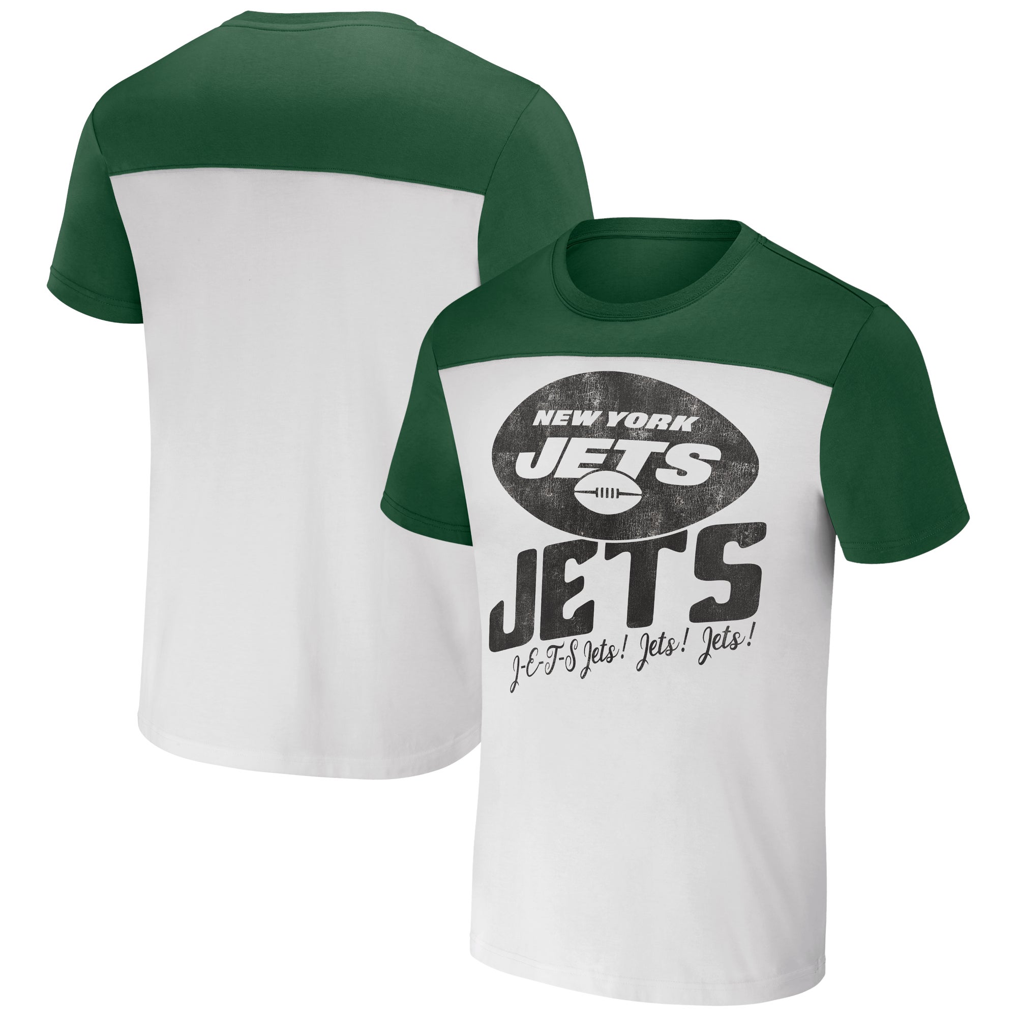 NFL x Darius Rucker Collection by Fanatics Jets Colorblocked T-Shirt