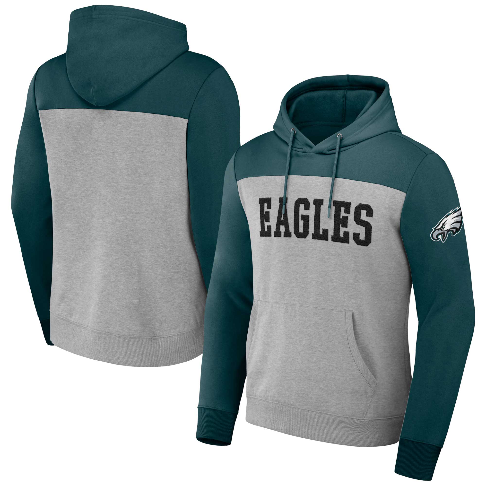 Official Mens Philadelphia Eagles Hoodies, Eagles Mens Sweatshirts, Fleece,  Pullovers