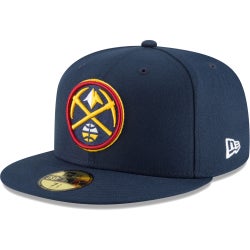 Men's - New Era Nuggets Team 59FIFTY Fitted Hat - Blue