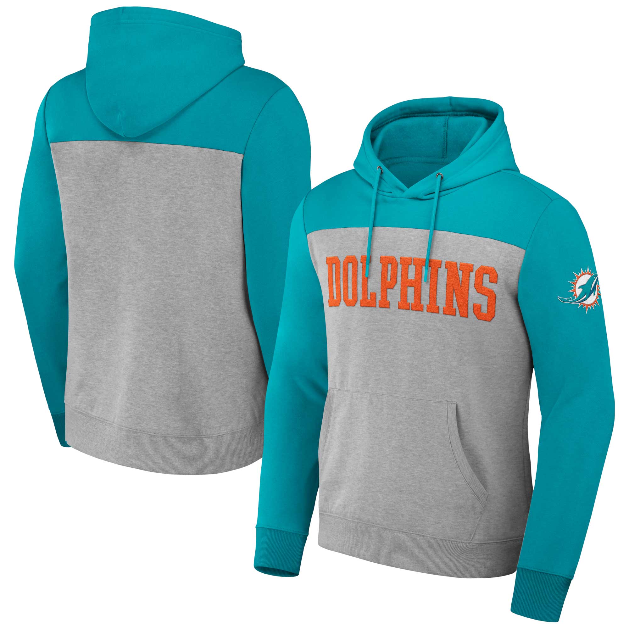 Miami Dolphins Hoodies, Dolphins Hooded Pullovers, Zipped Hoodies