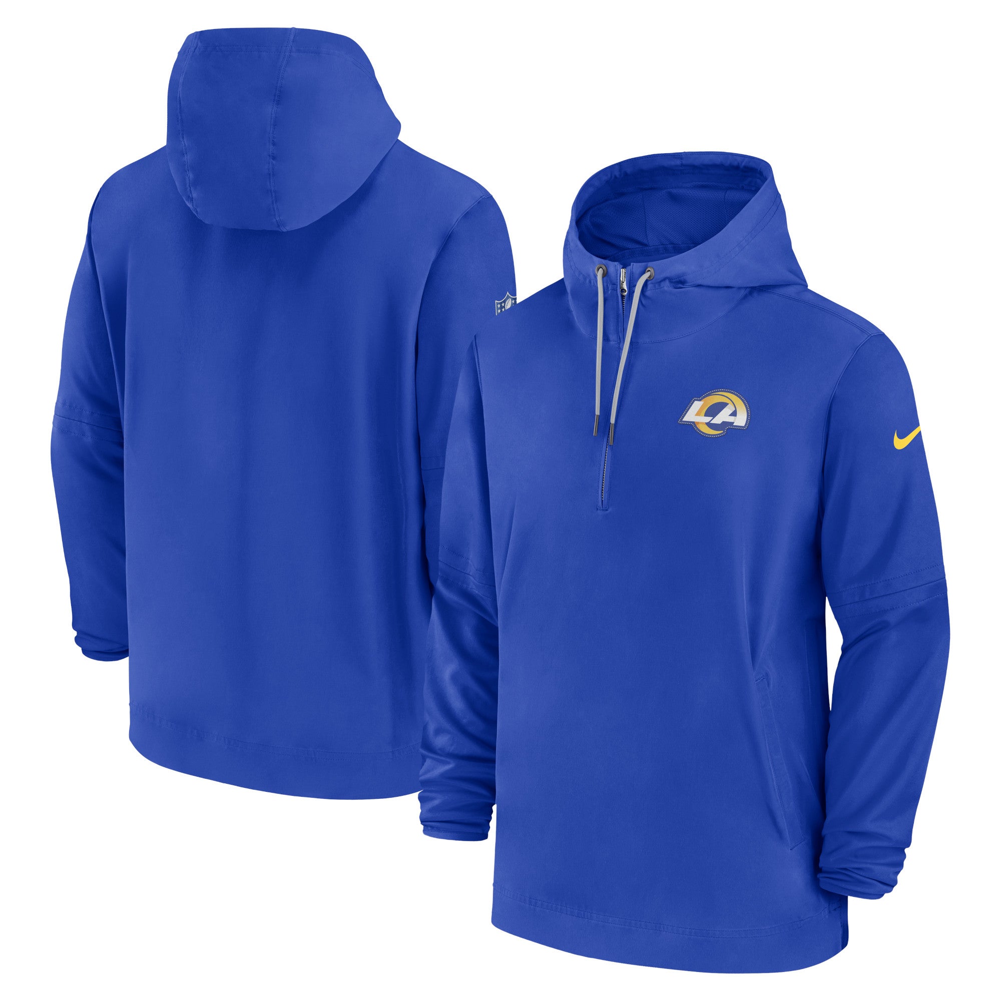 Nike Rams Sideline 1/2 Zip Hoodie