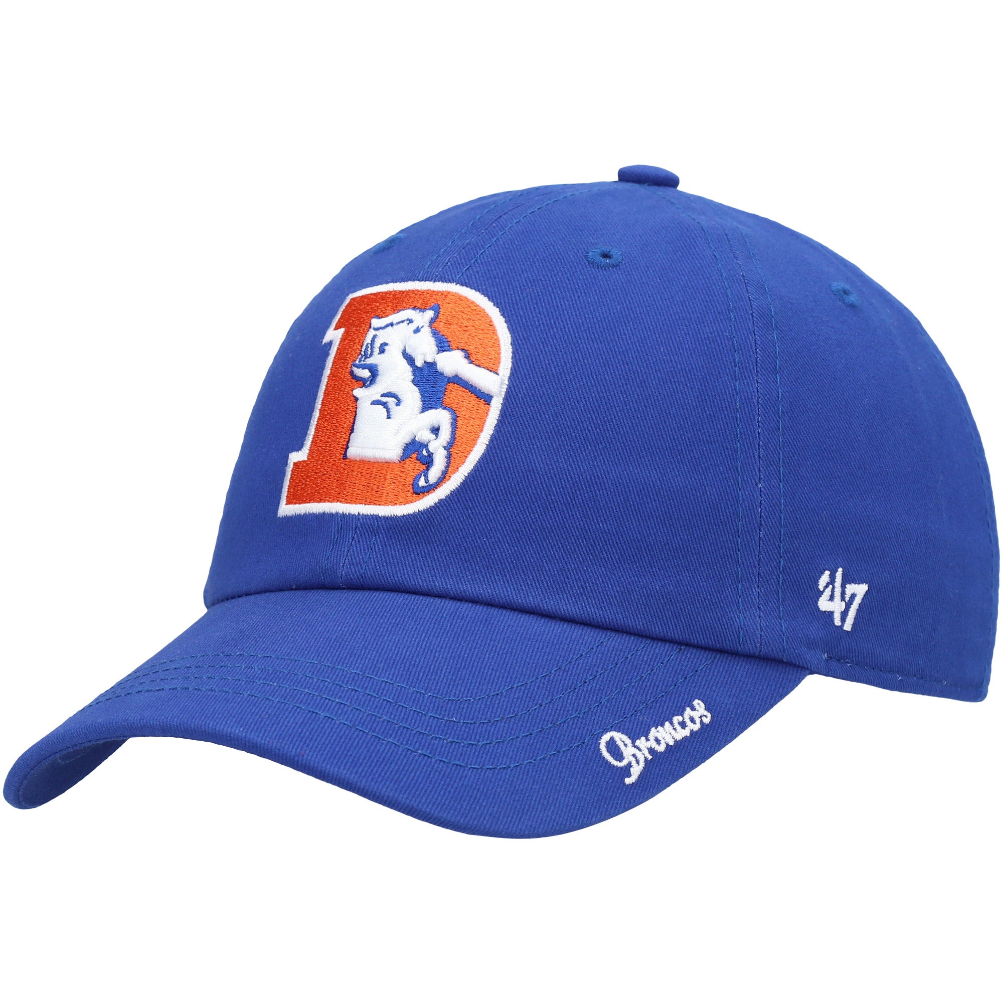 47 Denver Broncos Miata Clean Up Legacy Adjustable Hat At Nordstrom in Blue