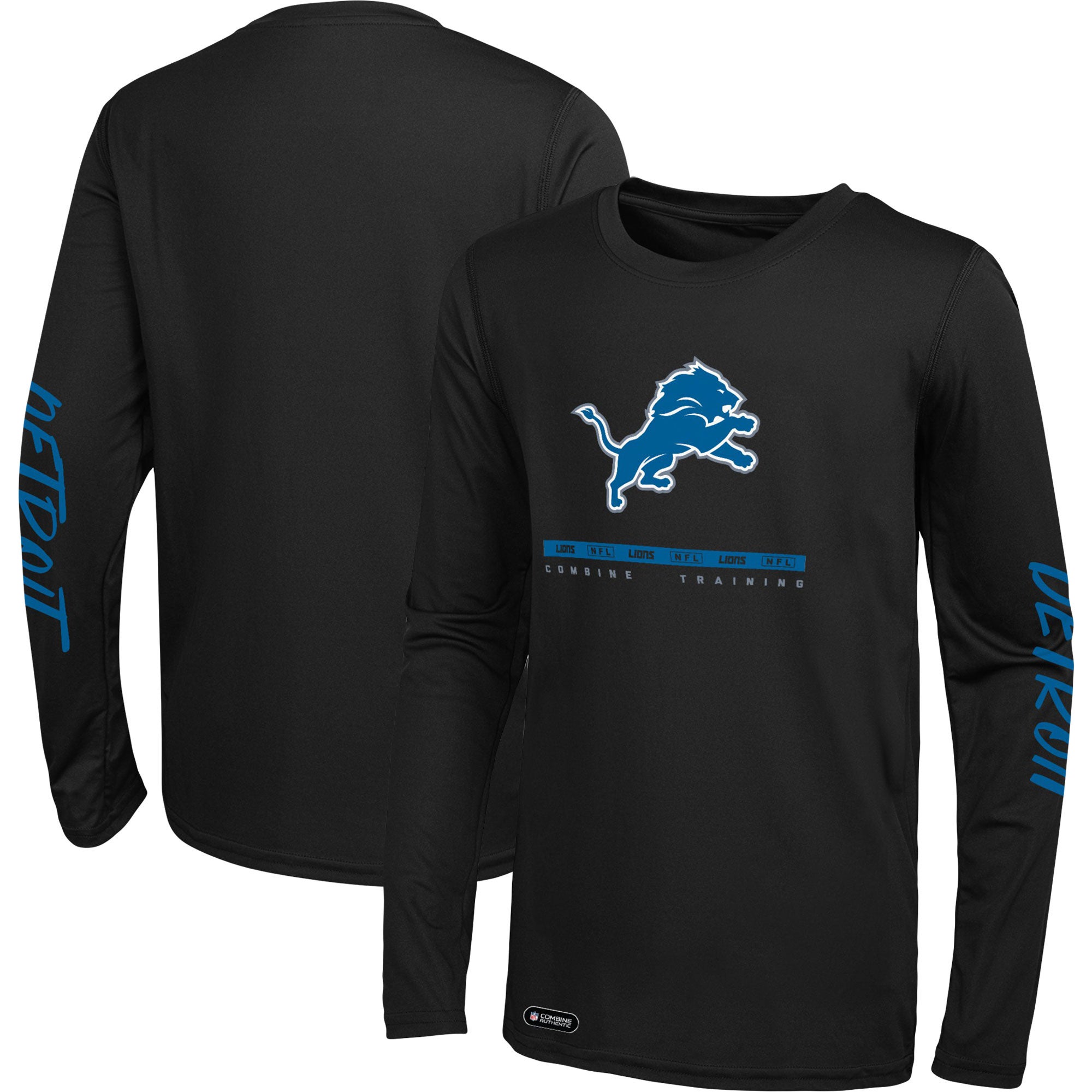 detroit lions nike long sleeve