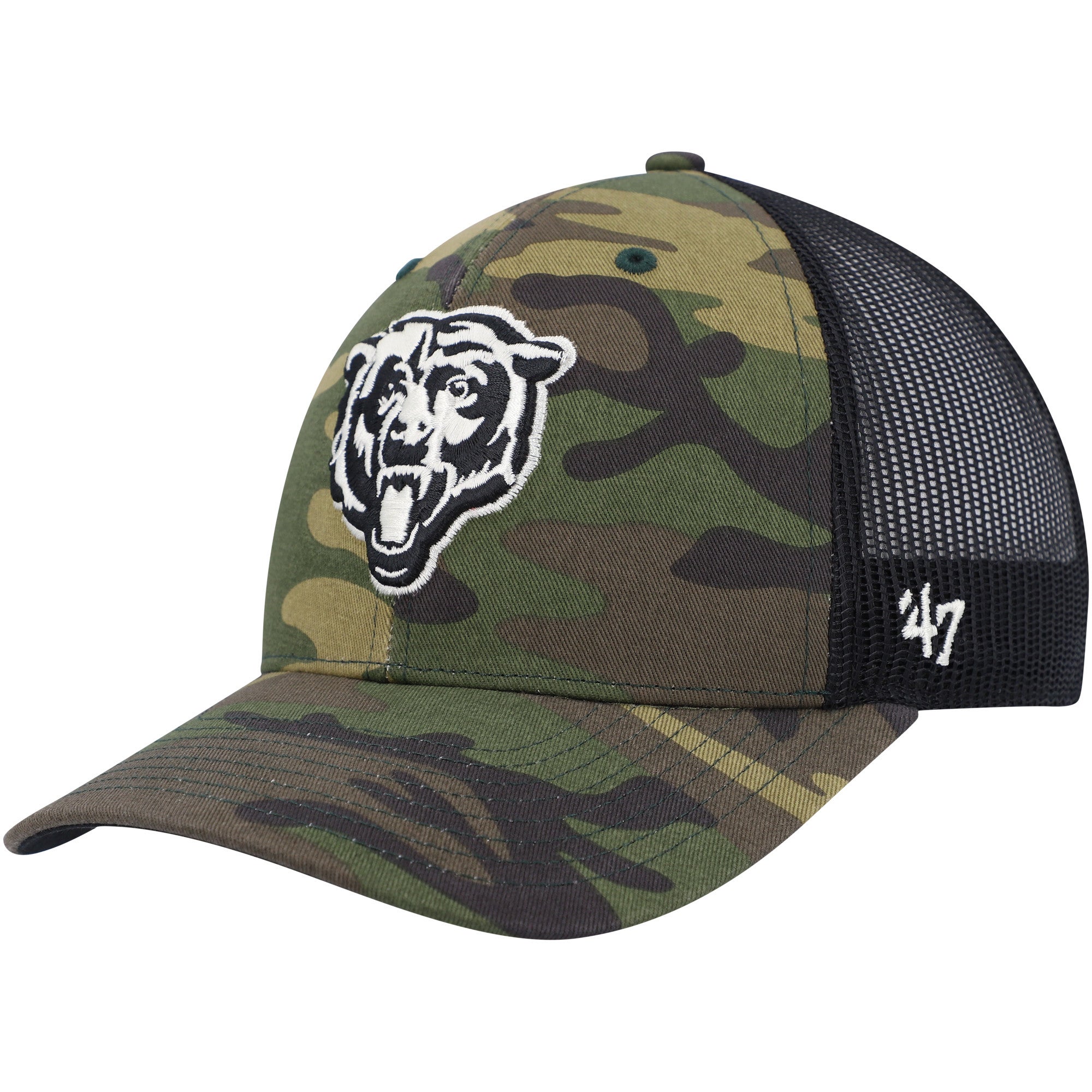 Official Chicago Bears '47 Adjustable Hats, '47 Bears Trucker, Slouch,  Strapback Hats, Caps