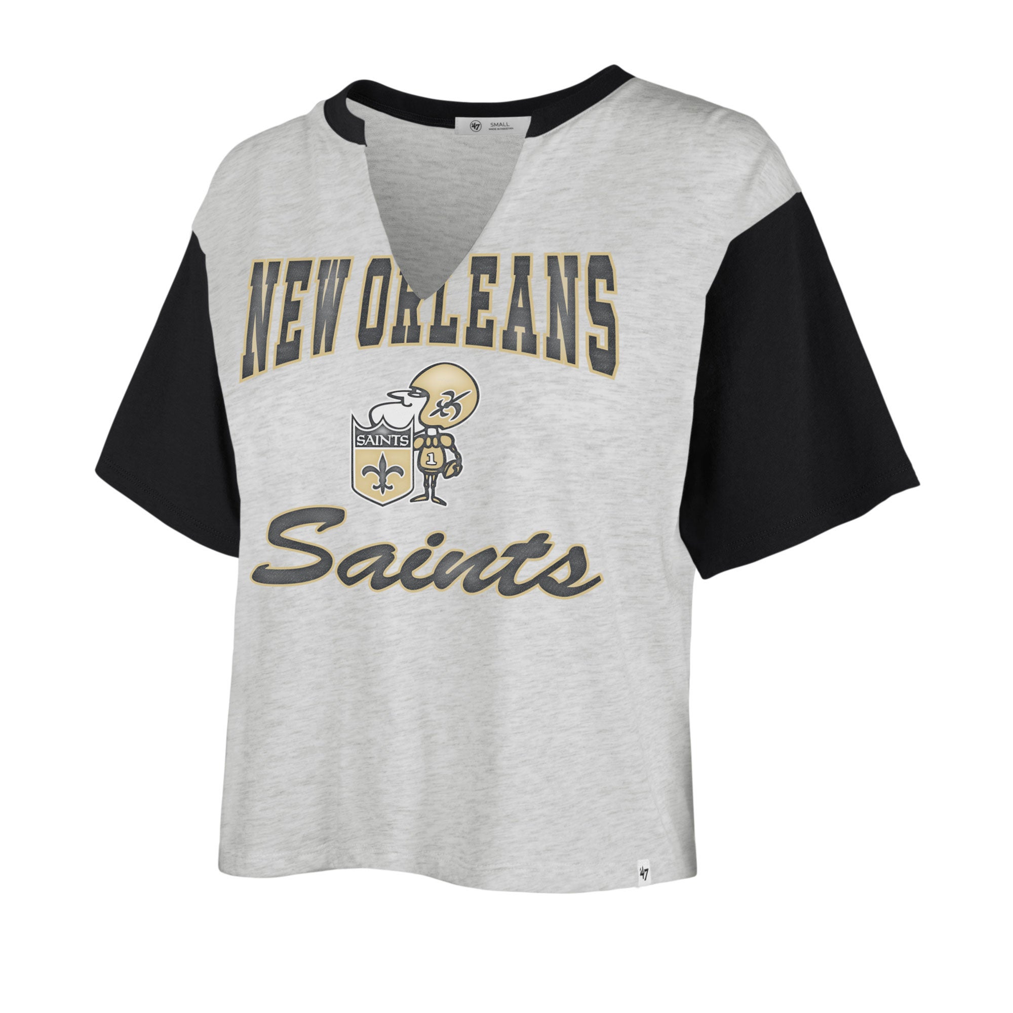 New Orleans Saints Distressed Vintage logo shirt