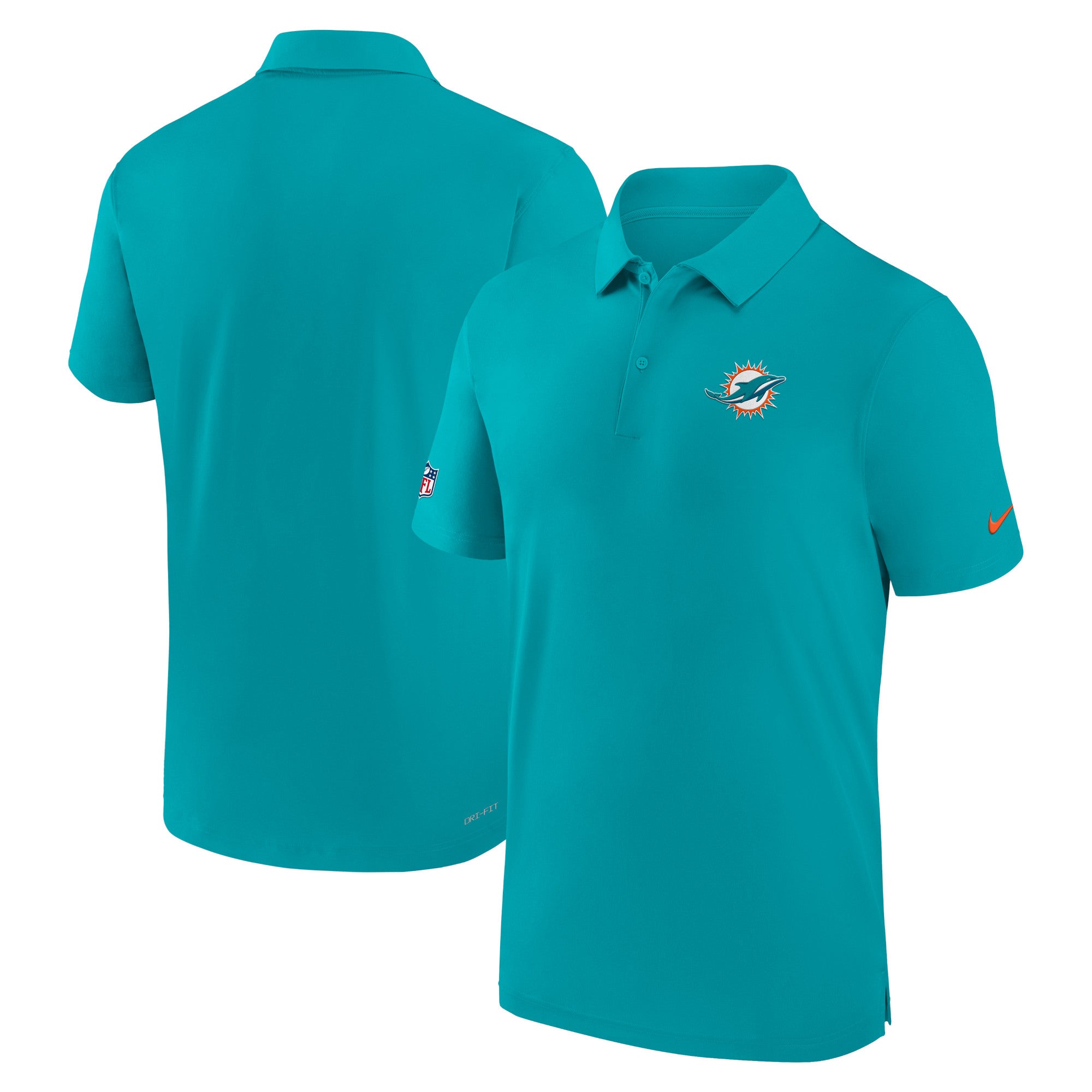 Nike Miami Dolphins dri fit polo shirt