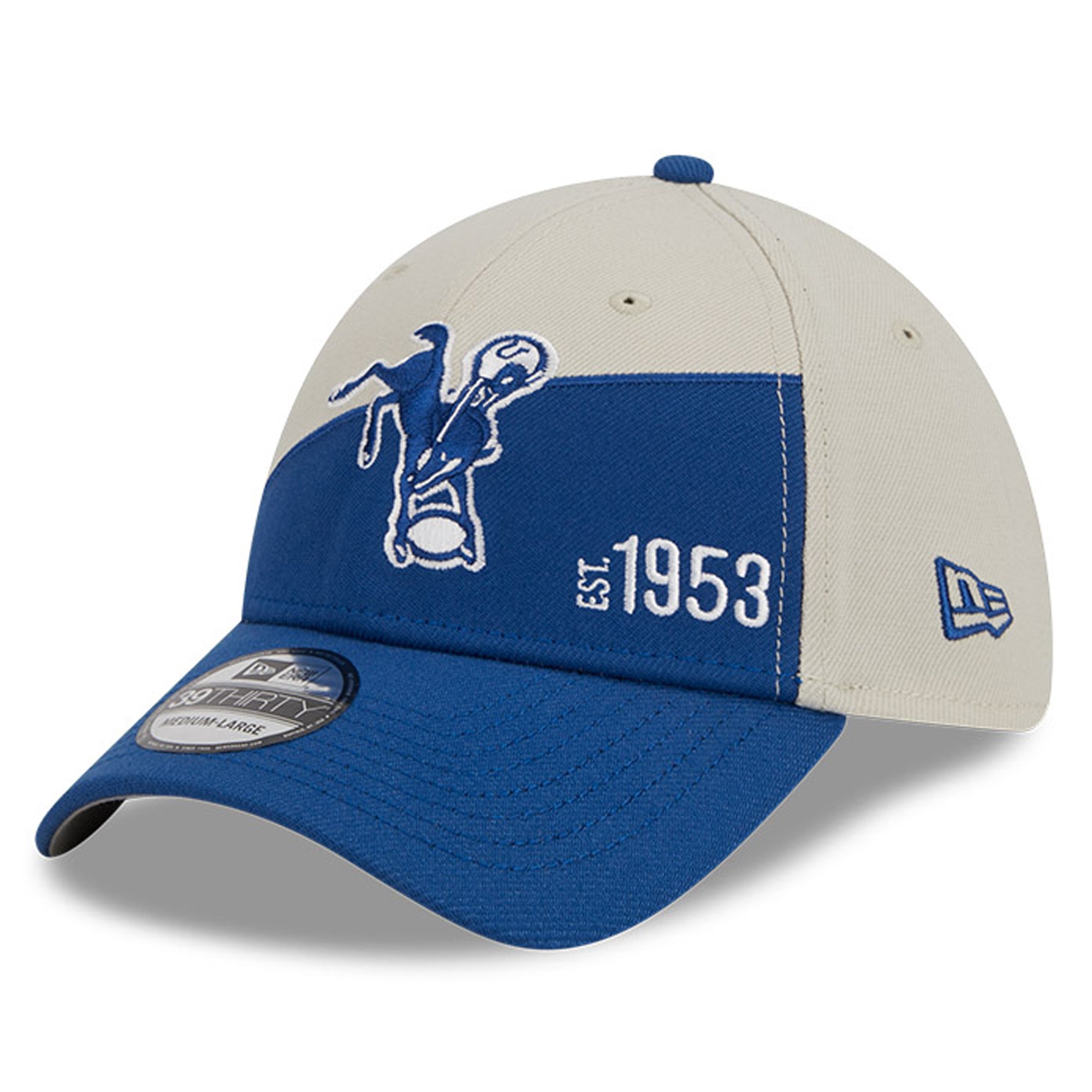 New Era Colts 2023 Sideline Historic 39THIRTY Flex Hat | Foot Locker