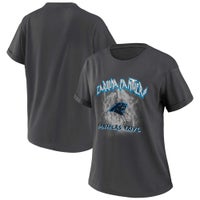 Carolina Panthers Girls Youth Drip Heart Dolman Shirt, hoodie