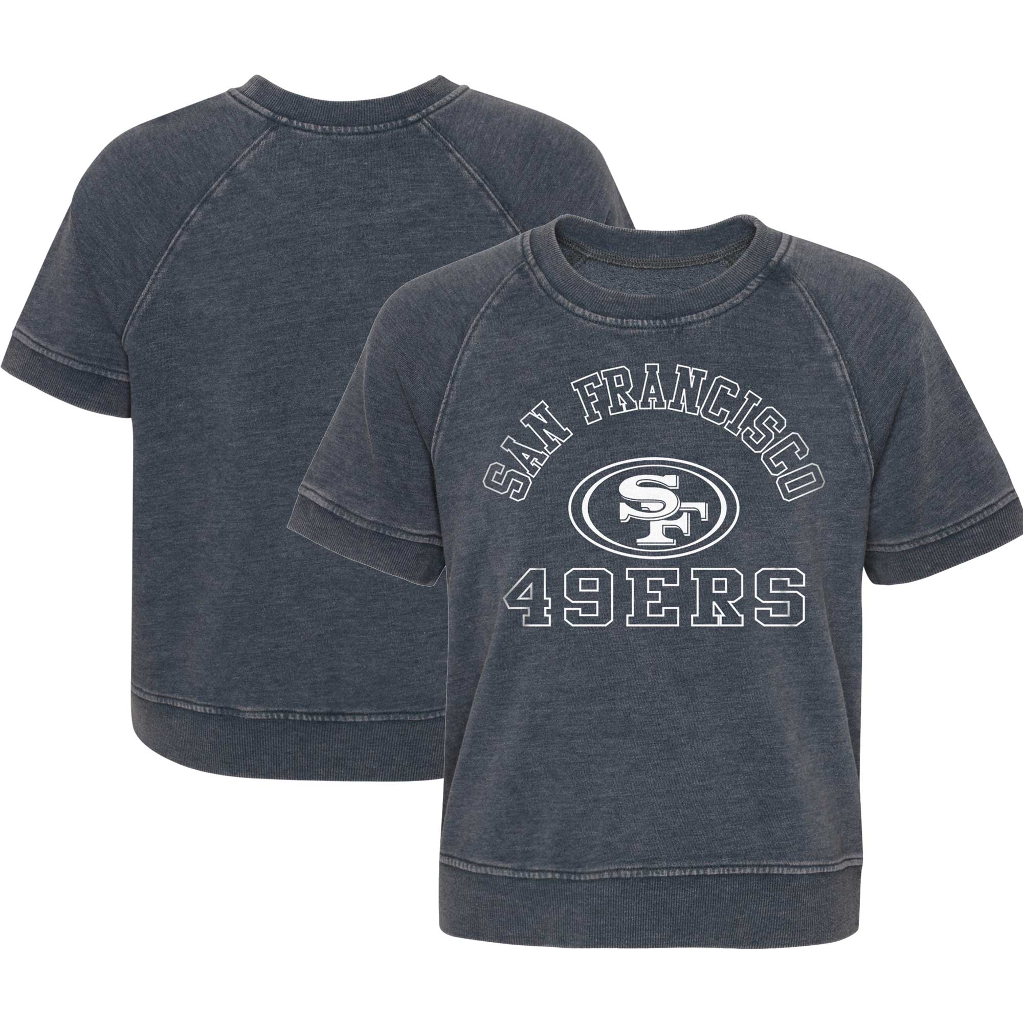 Outerstuff 49ers Juniors Cheer Squad Raglan T-Shirt