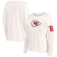 NFL Team Apparel Youth Kansas City Chiefs Team Drip Black Long Sleeve T- Shirt