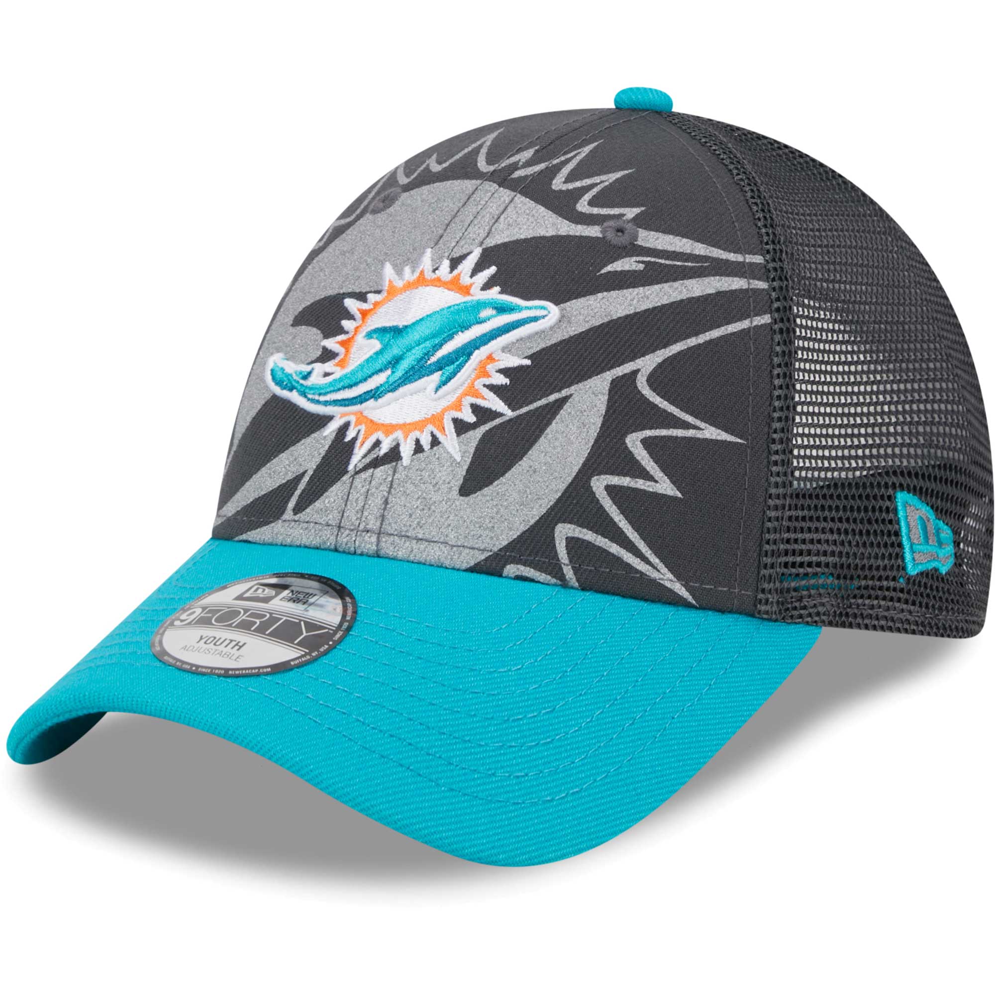 Dolphins Hat Grey