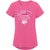 Outerstuff Girls Youth Pink Kansas City Chiefs Playtime Dolman T-Shirt