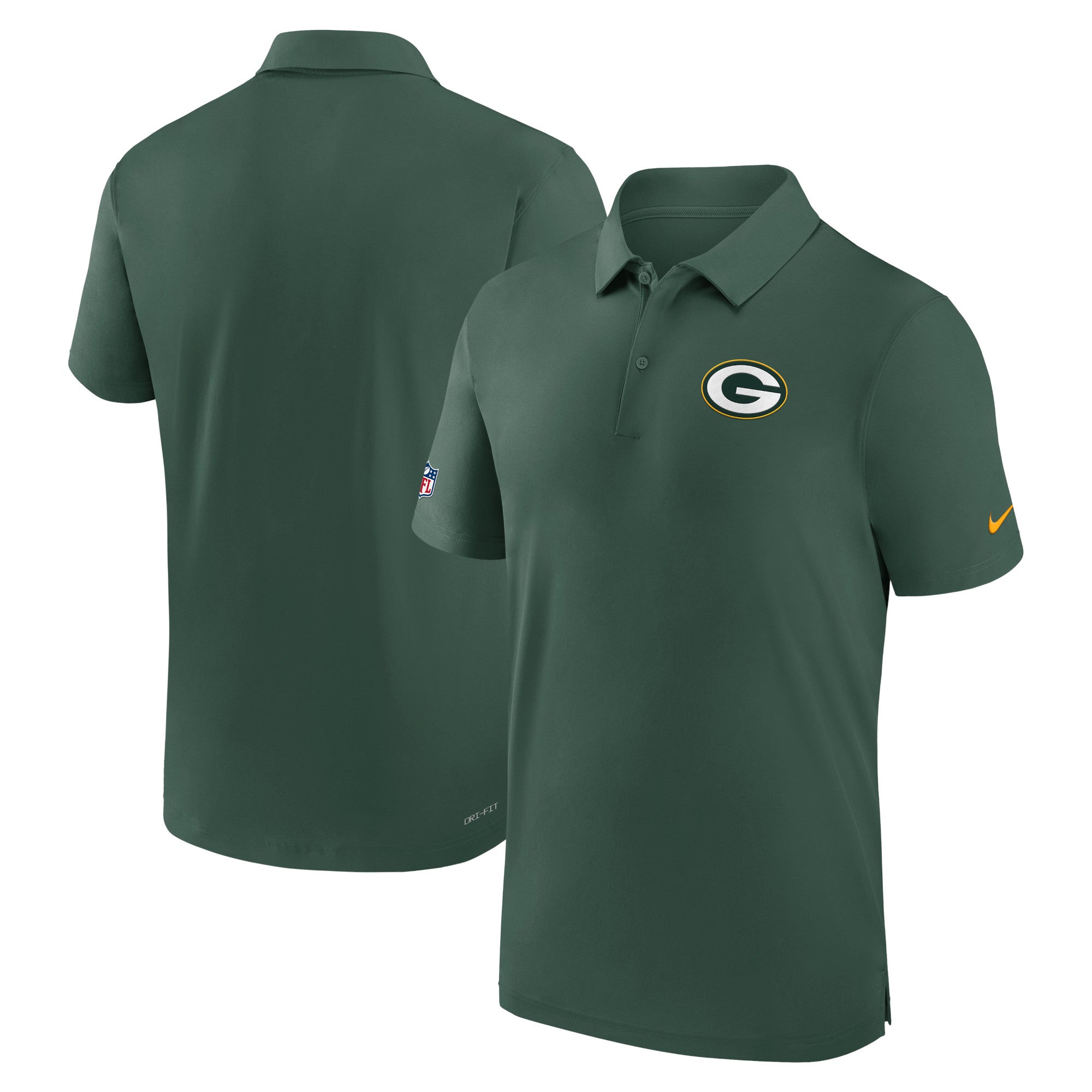 Nike Packers Sideline Coaches Polo