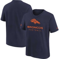 Women's New Era Navy Denver Broncos Historic Champs T-Shirt