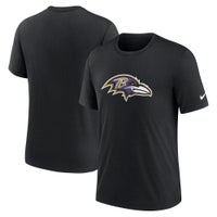 Fanatics Ravens Primary Logo Fitted Pullover Hoodie - Men's