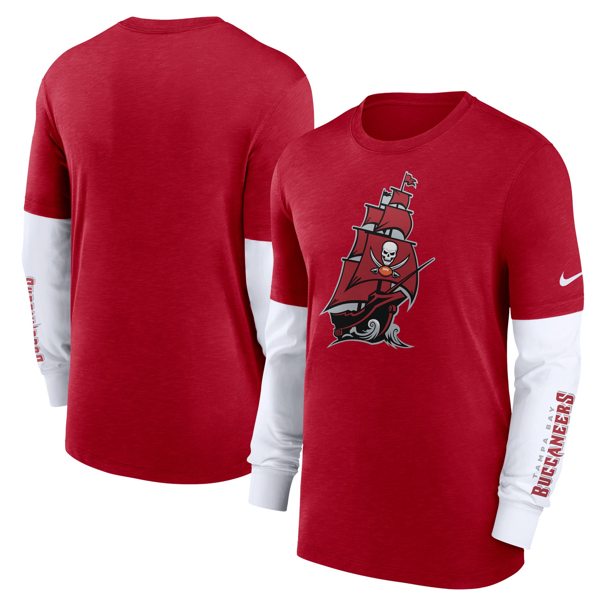 Tampa Bay Buccaneers Nike Slub Fashion Top - Womens