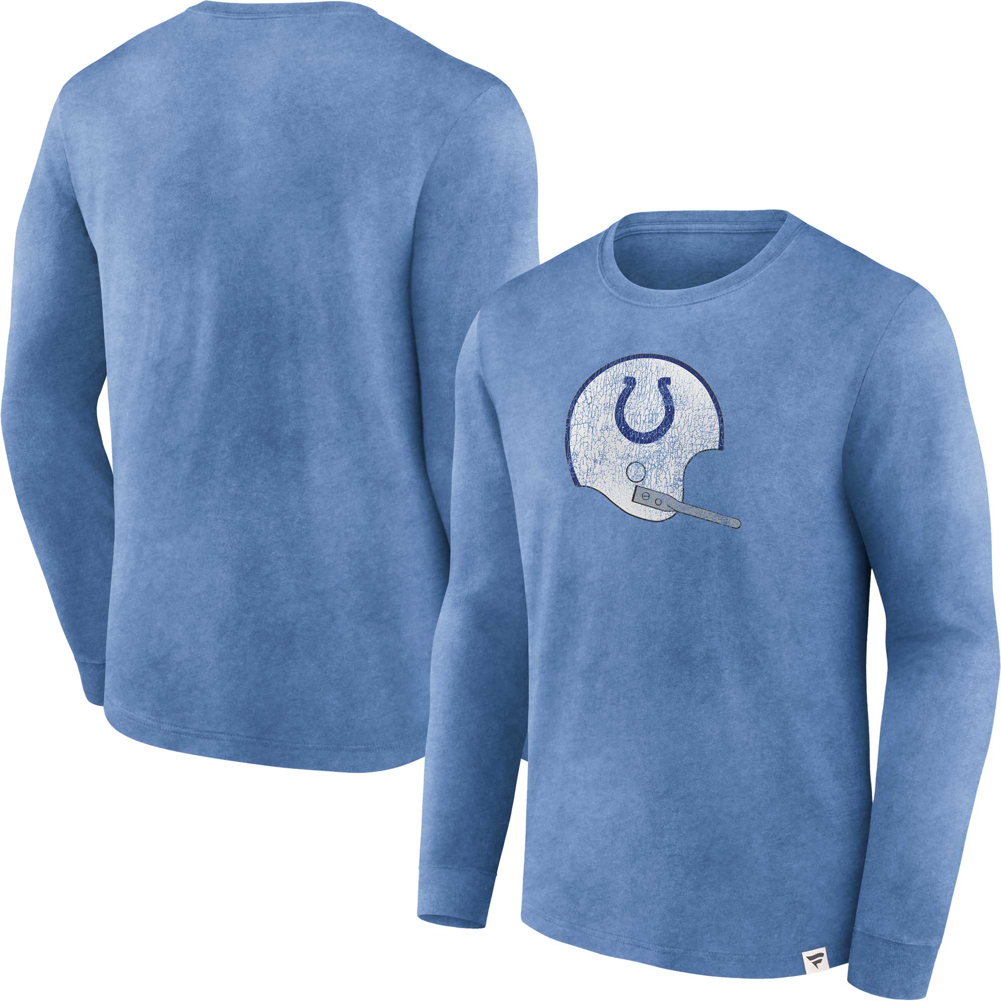 Fanatics Colts Washed Primary Long Sleeve T-Shirt