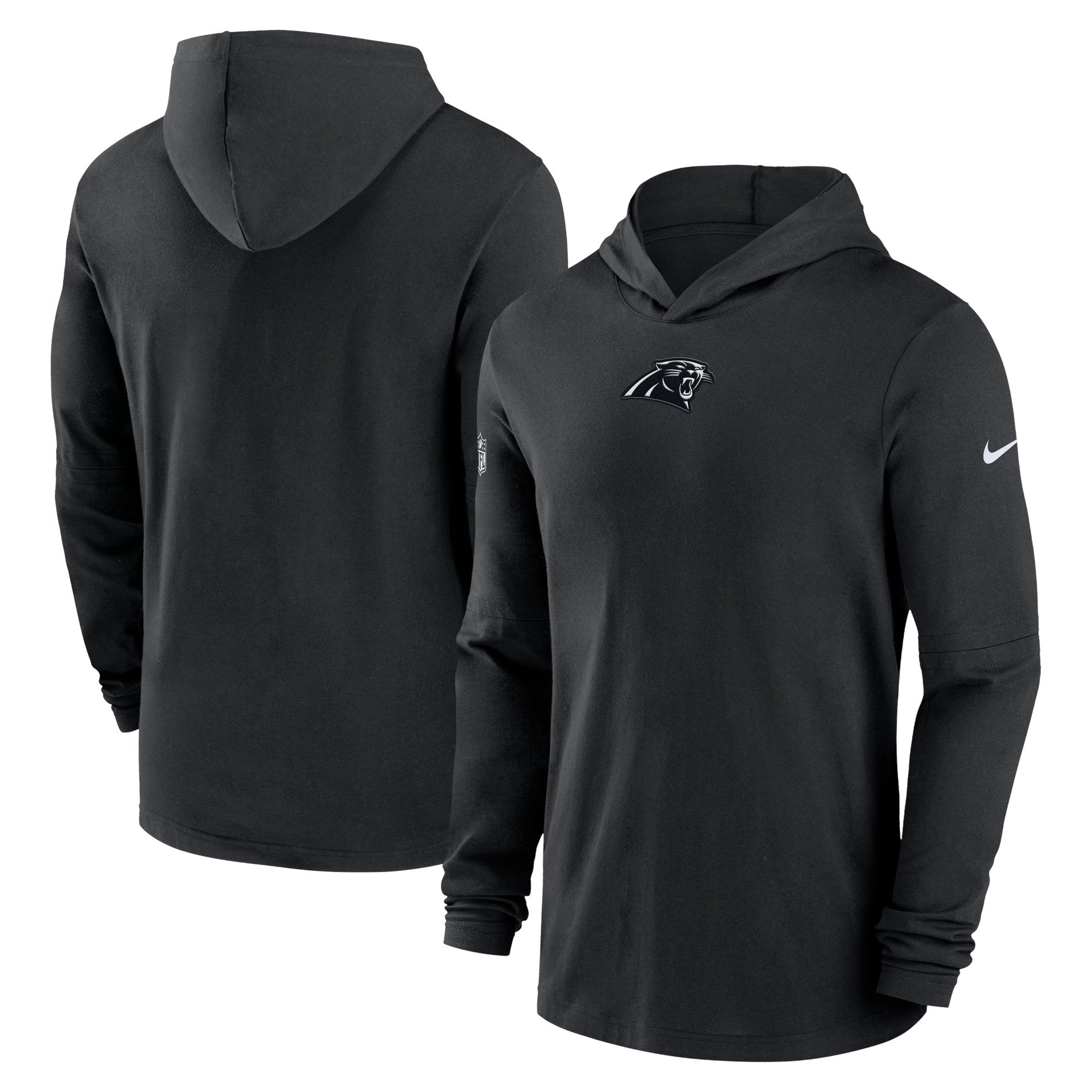 Nike Panthers Sideline Long Sleeve Hoodie T-Shirt