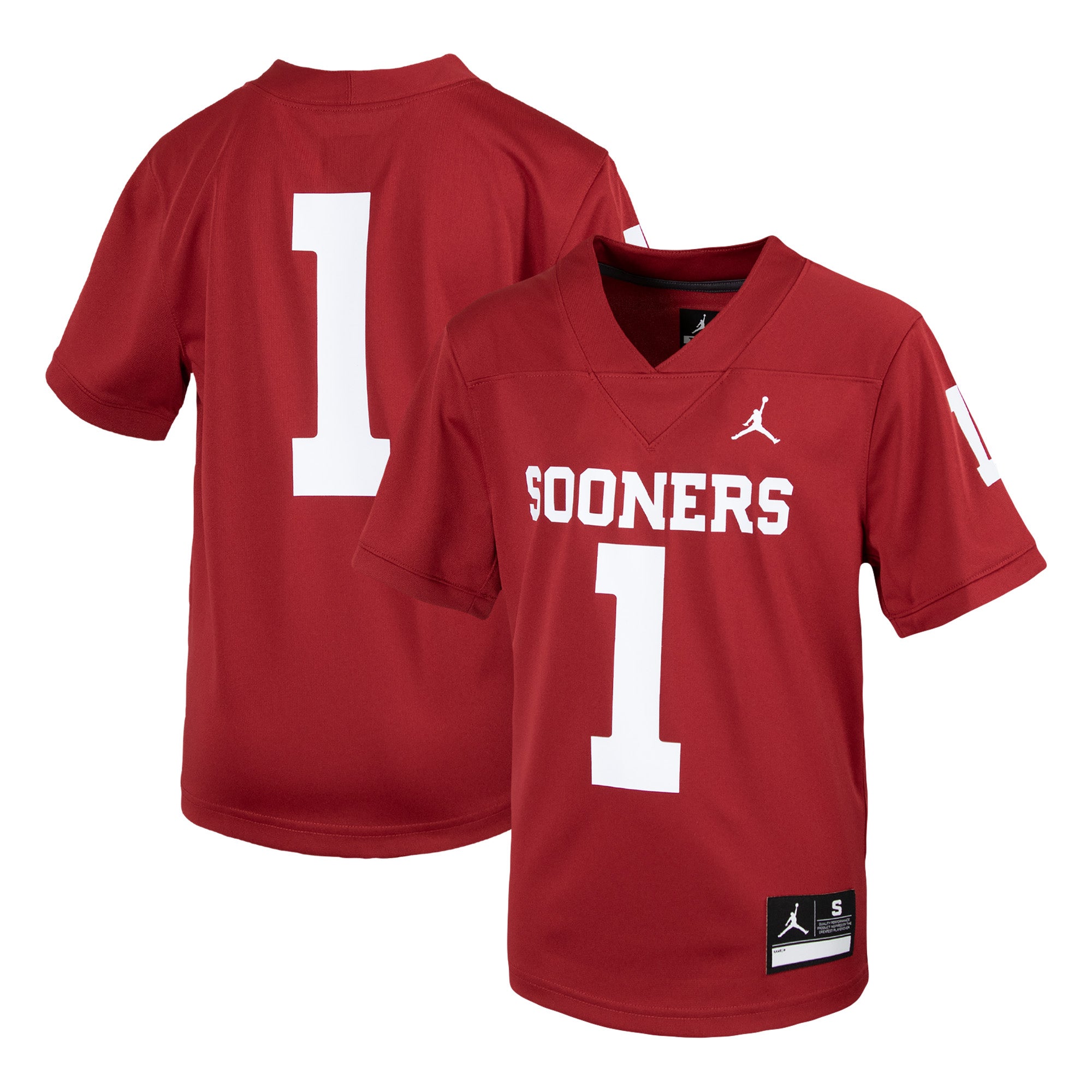 Jordan College Dri-FIT Game (Oklahoma) Men's Football Jersey.