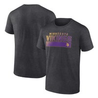 Men's Refried Apparel Black Minnesota Vikings Sustainable Angle Long Sleeve  T-Shirt