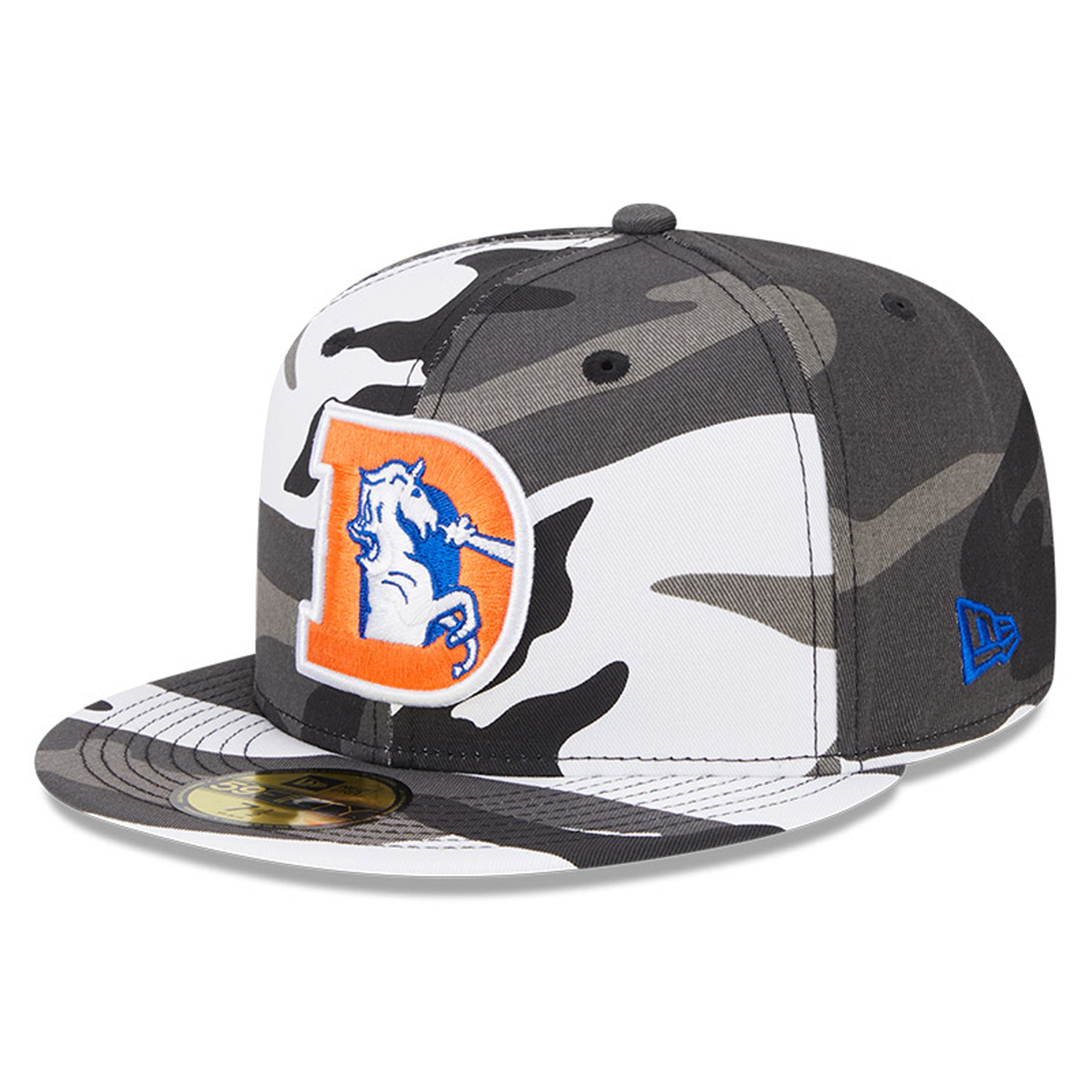 Denver Broncos THROWBACK ARMY CAMO TRUCKER Hat by New Era