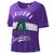 Arizona Diamondbacks Starter Cooperstown Collection Women's Record Setter  Crop Top - Purple