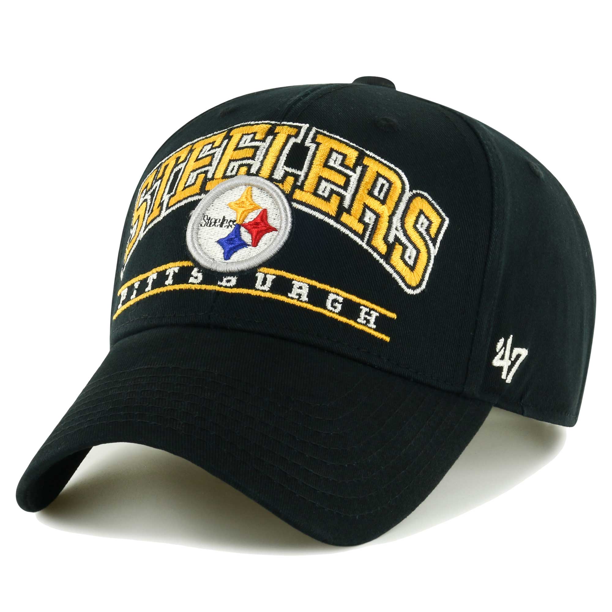 47 Brand Steelers Fletcher MVP Adjustable Hat