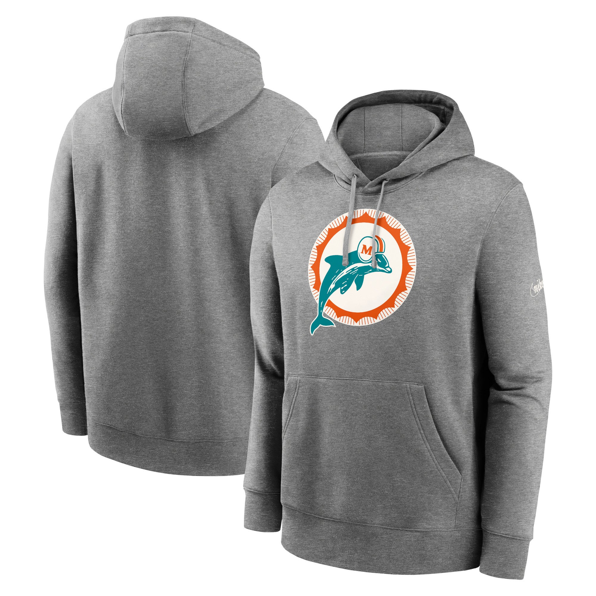 Shop Miami Dolphins Military Hoodie