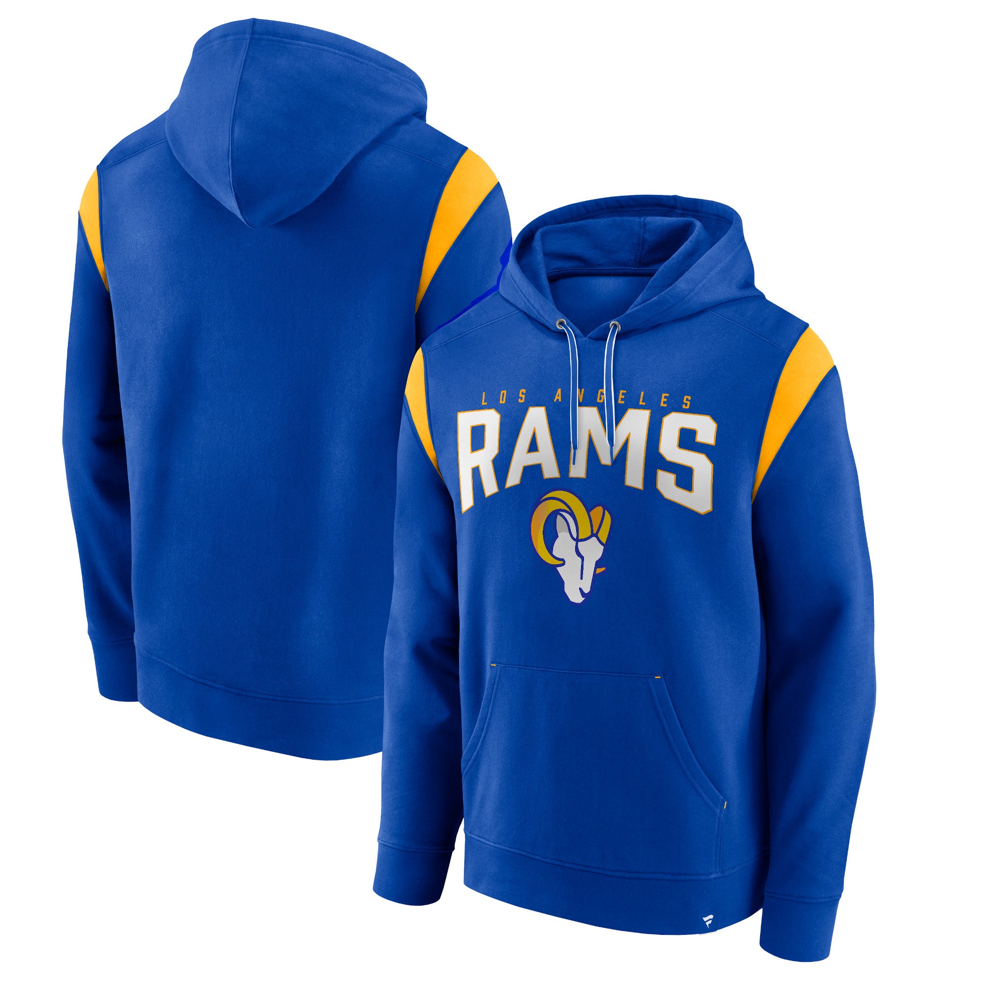 Fanatics Rams Trench Battle Pullover Hoodie