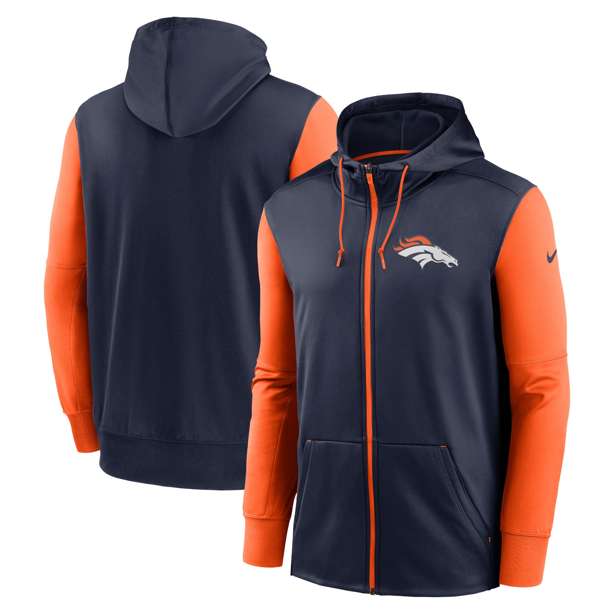 Nike Broncos Full-Zip Hoodie