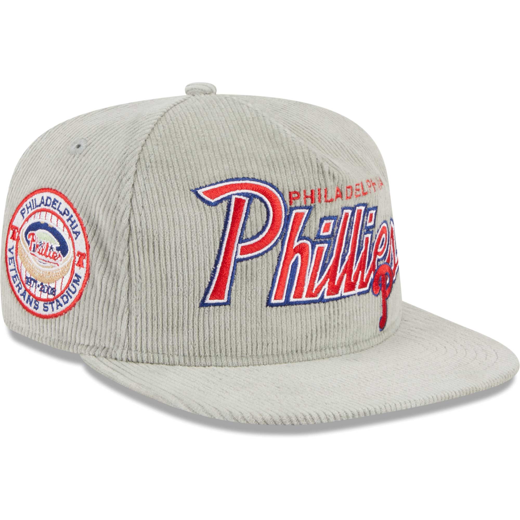 New Era Phillies Corduroy Golfer Adjustable Hat | Champs Sports