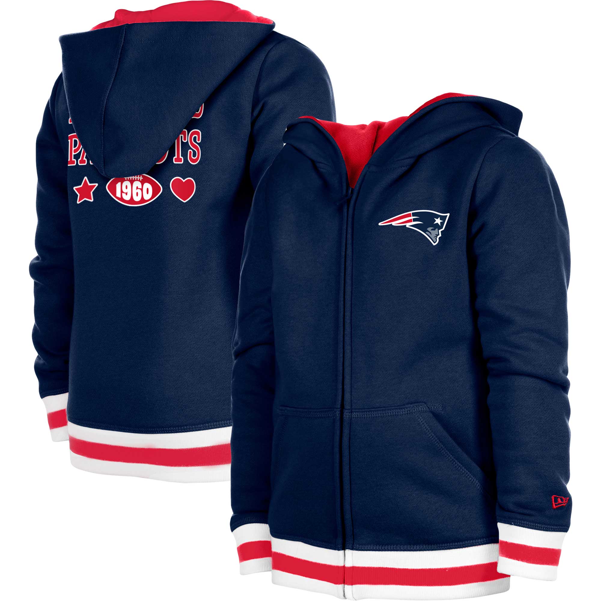 New Era Patriots Full-Zip Hoodie