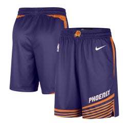 Men's - Nike Suns Swingman Icon Edition Shorts - Purple