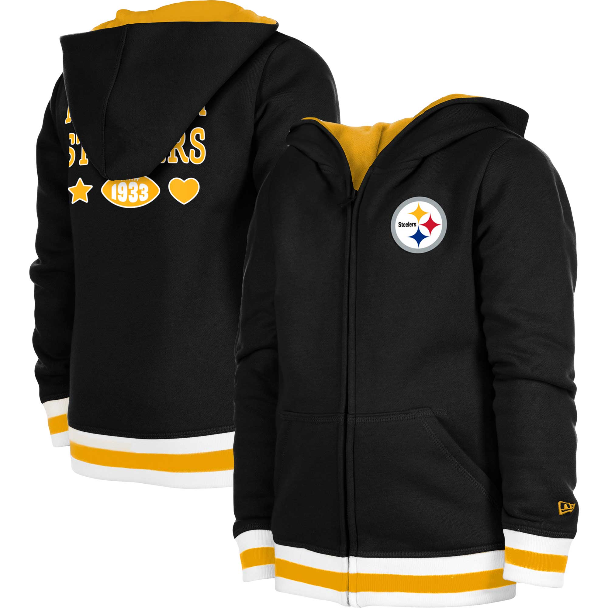 New Era Steelers Full-Zip Hoodie