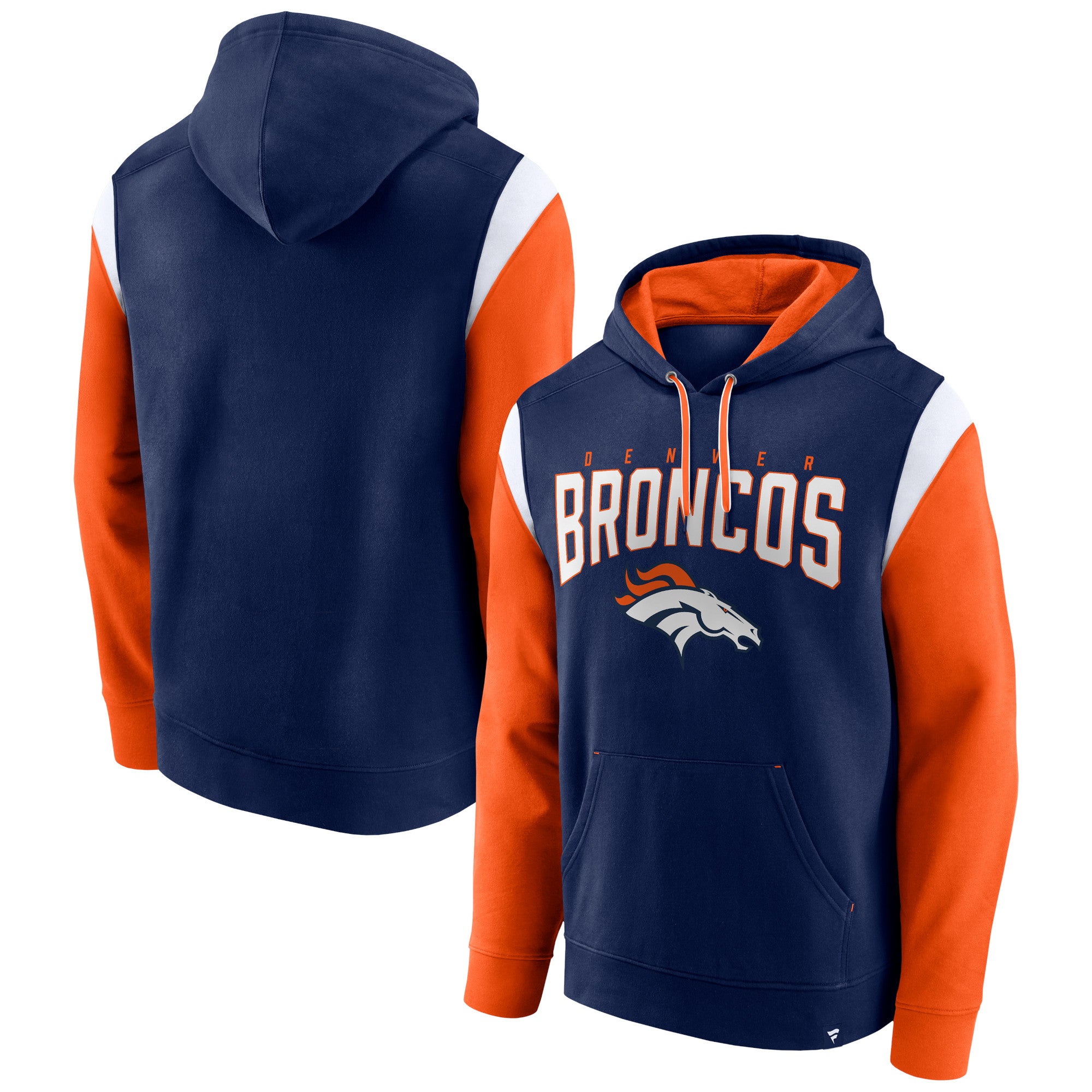 Fanatics Broncos Trench Battle Pullover Hoodie