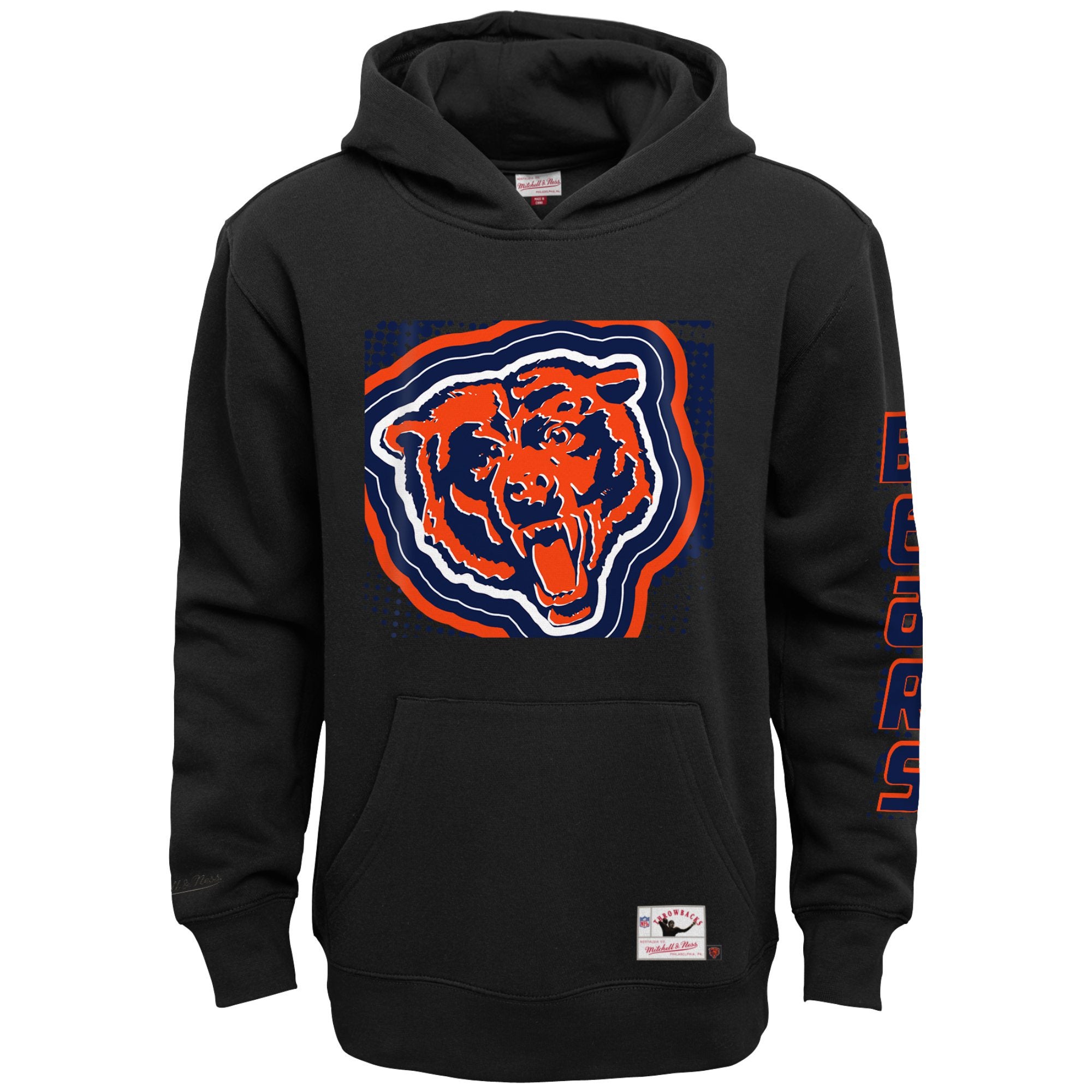 Mitchell & Ness Bears Big Face 7.0 Pullover Hoodie