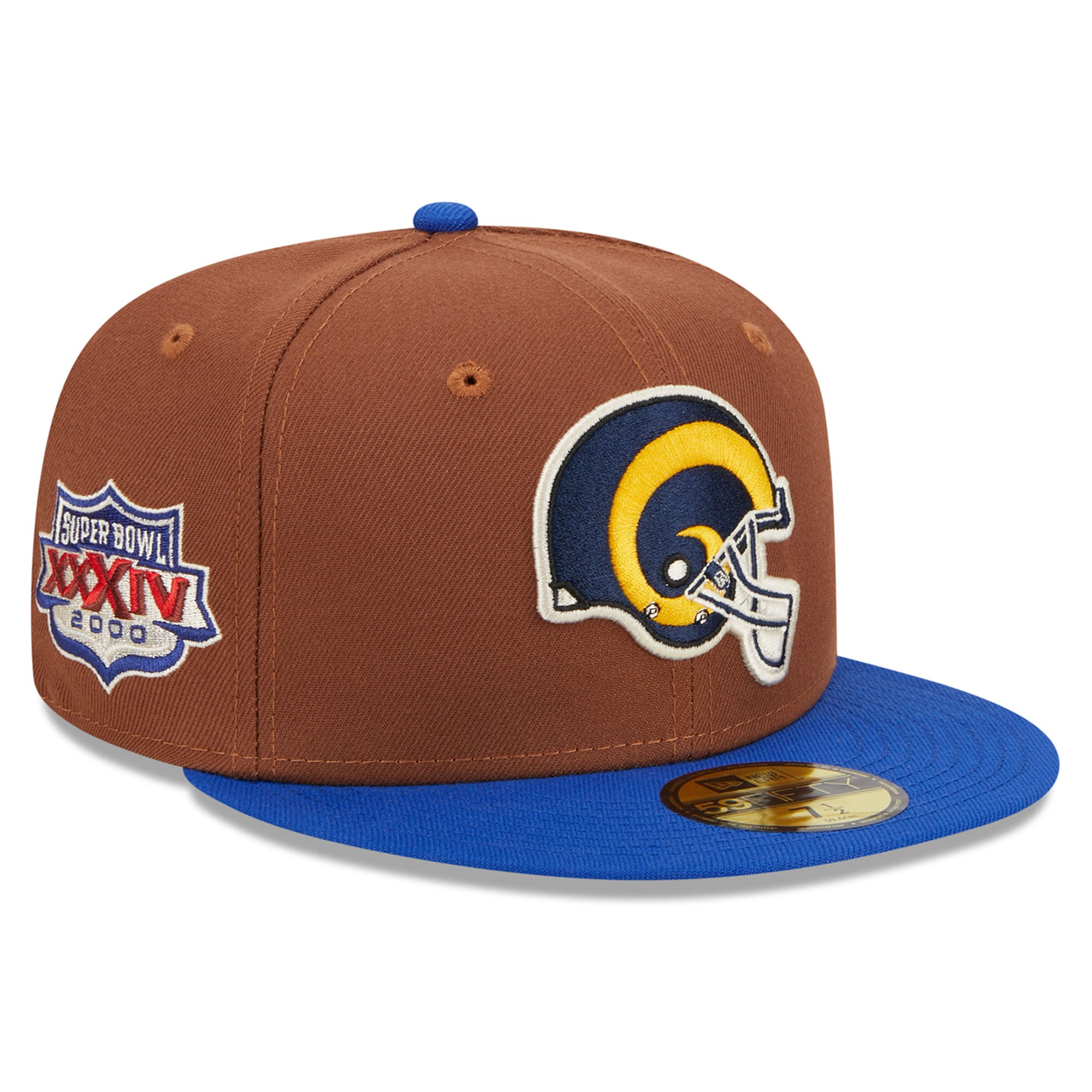 New Era Rams Harvest Super Bowl XXXIV 59FIFTY Fitted Hat