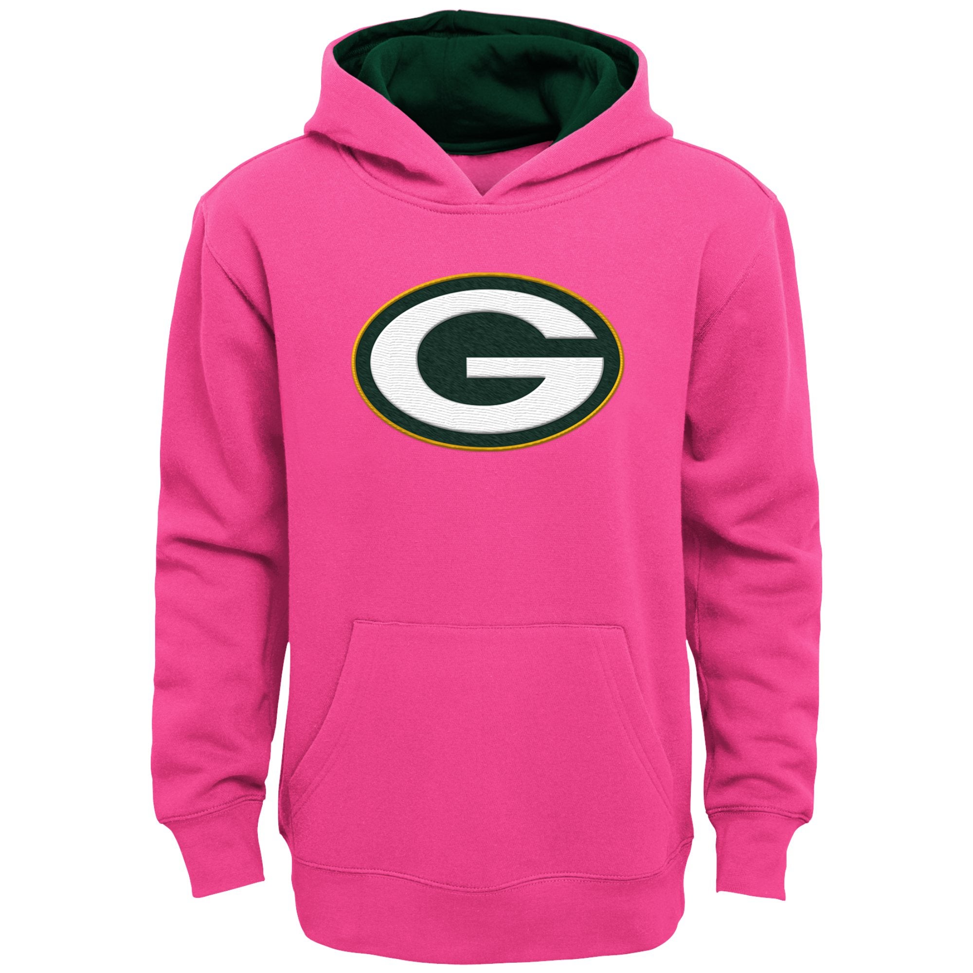 Outerstuff Youth Boys Green Bay Packers Fan Gear Prime Pullover Hoodie