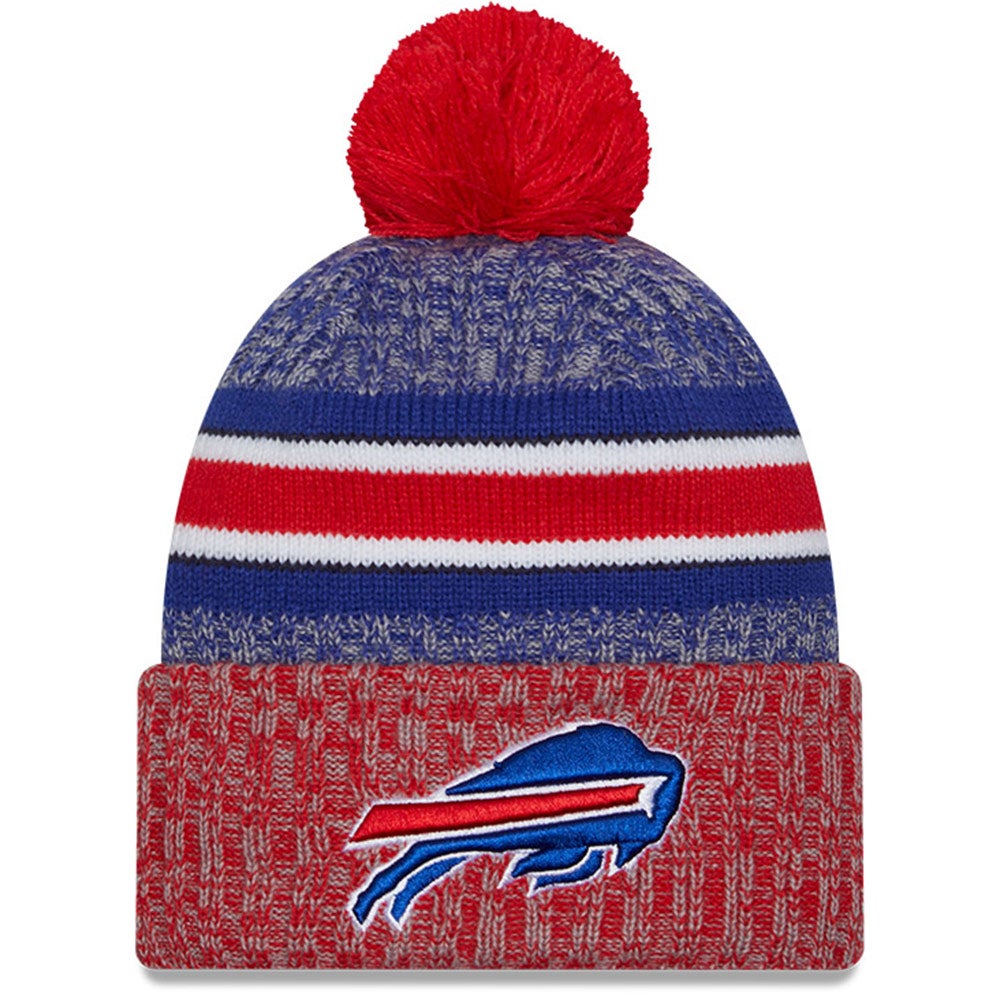 Buffalo Bills New Era Men's Pom Knit hat beanie cap