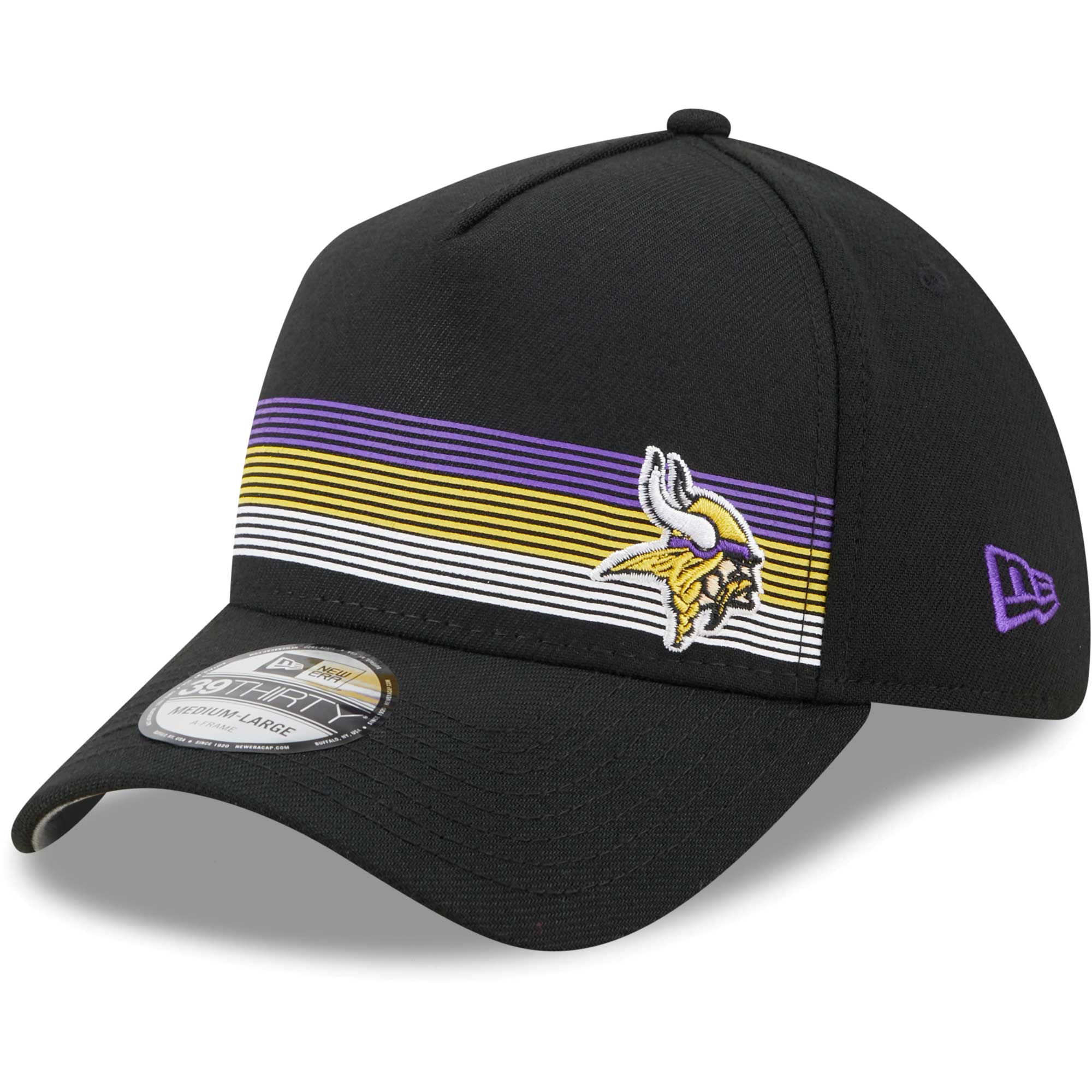 Minnesota Vikings Official Sideline Home 39THIRTY Stretch Fit | New Era