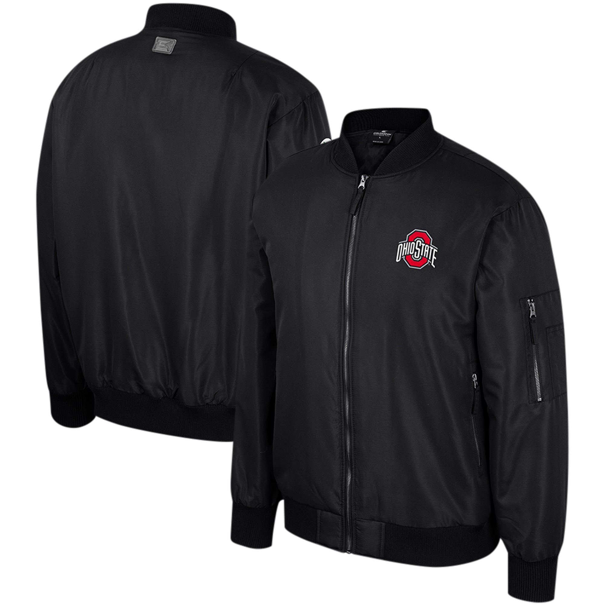 Colosseum Ohio State Full-Zip Bomber Jacket | Champs Sports