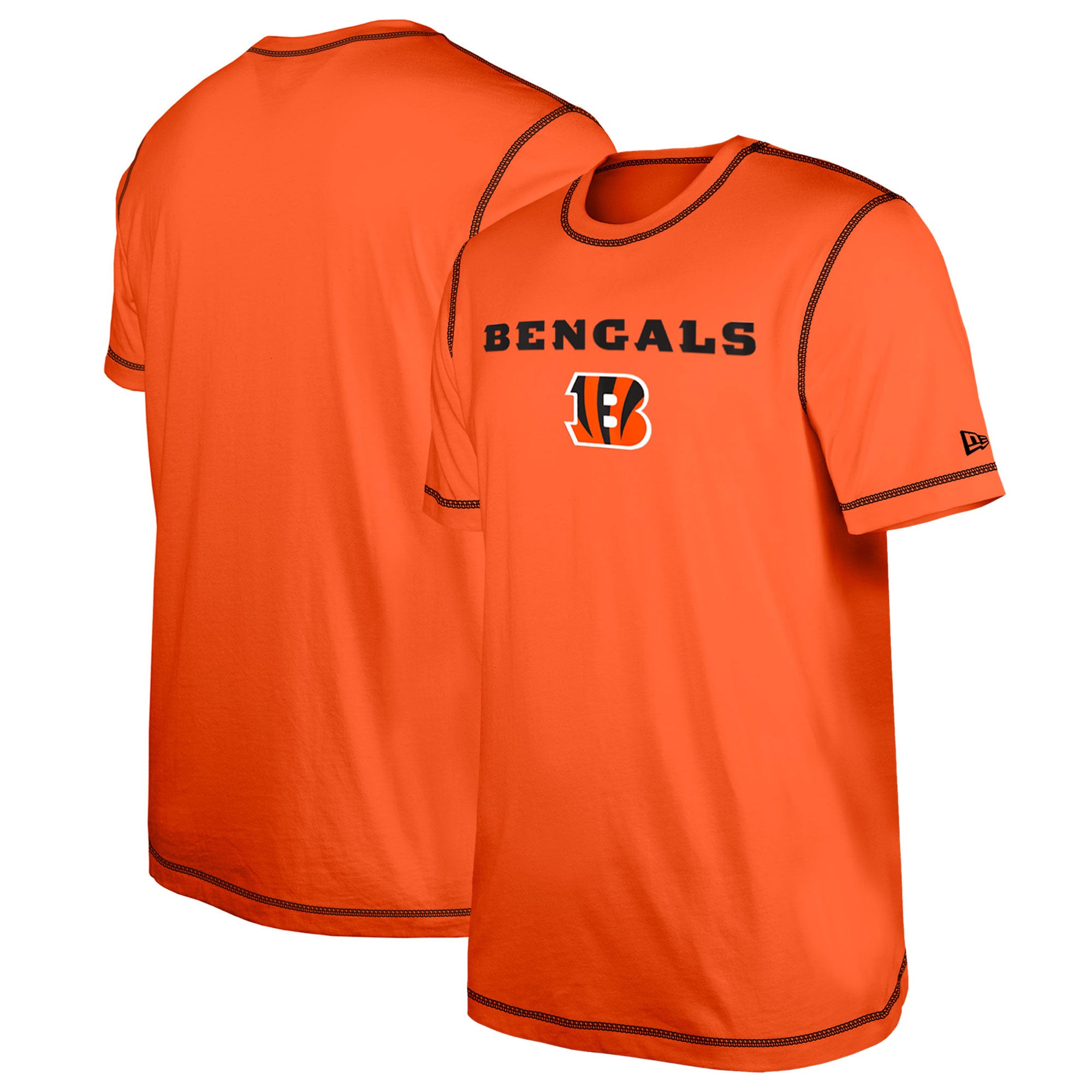 New Era Bengals Third Down Puff Print T-Shirt