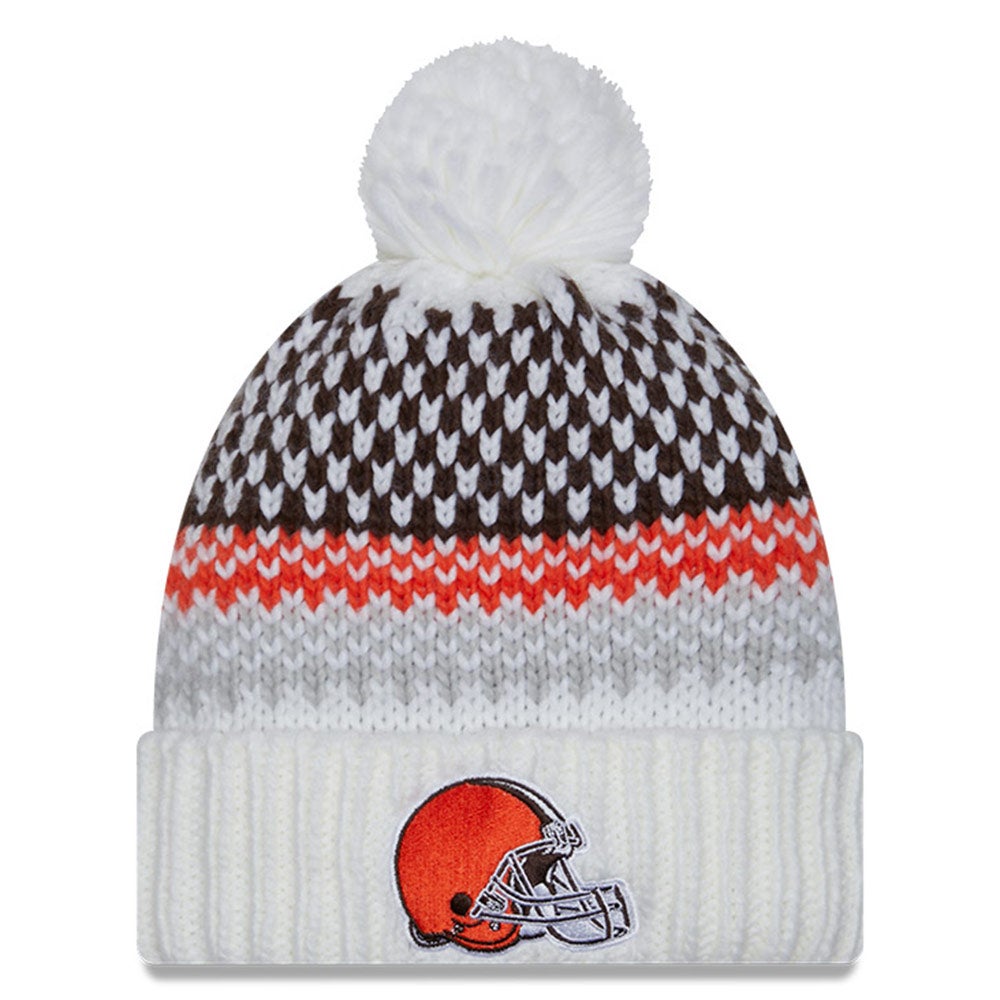New Era Browns 2023 Sideline Knit Hat Foot Locker