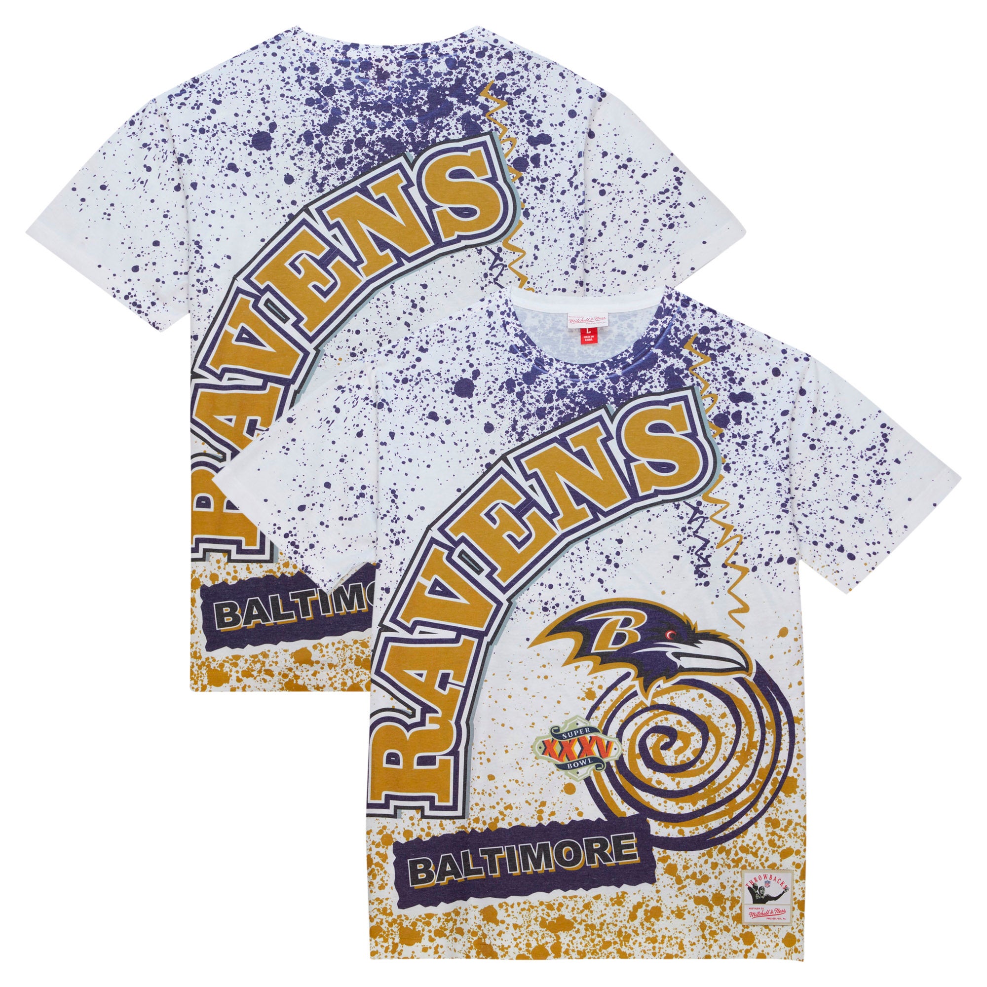 NFL, Shirts, Baltimore Ravens Nfl Tiedye Shirt