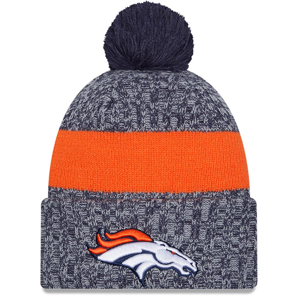 New Era Broncos 2023 Sideline Knit Hat Foot Locker