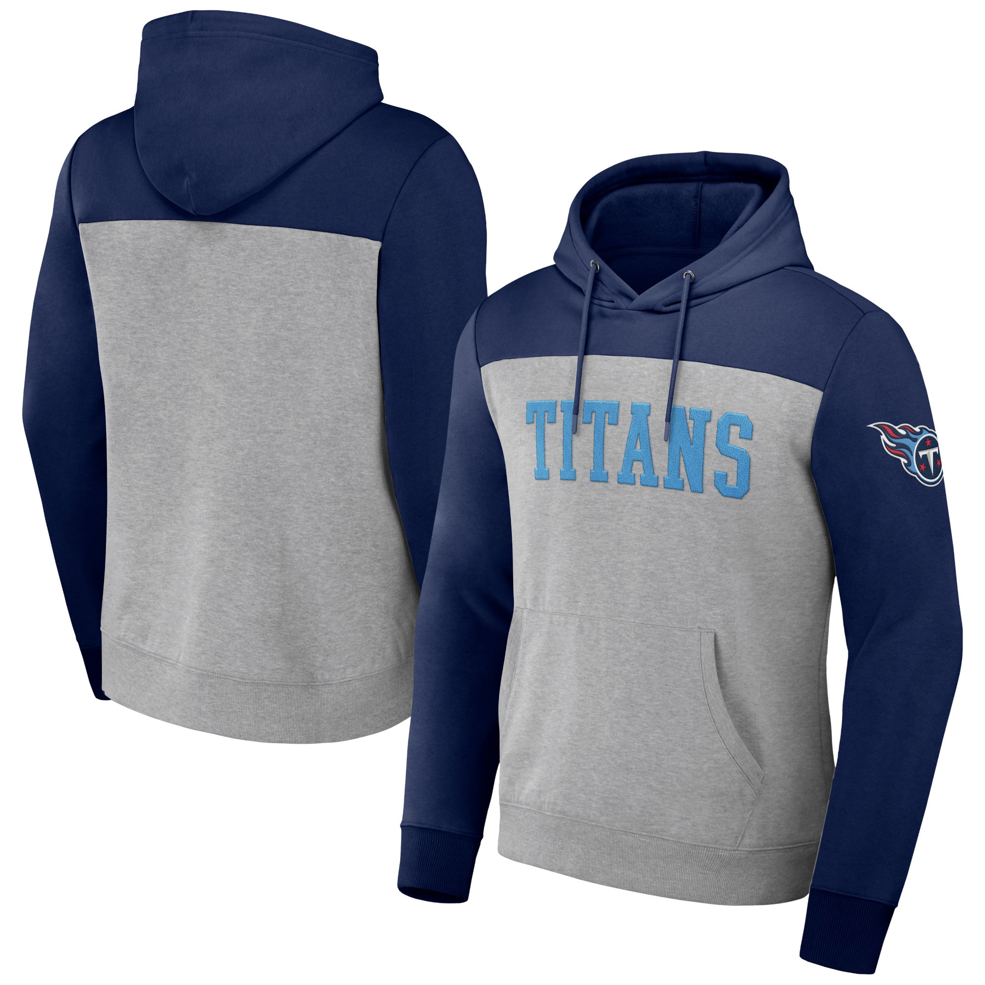 NFL Tennessee Titans Embroidered Logo Fleece - XL