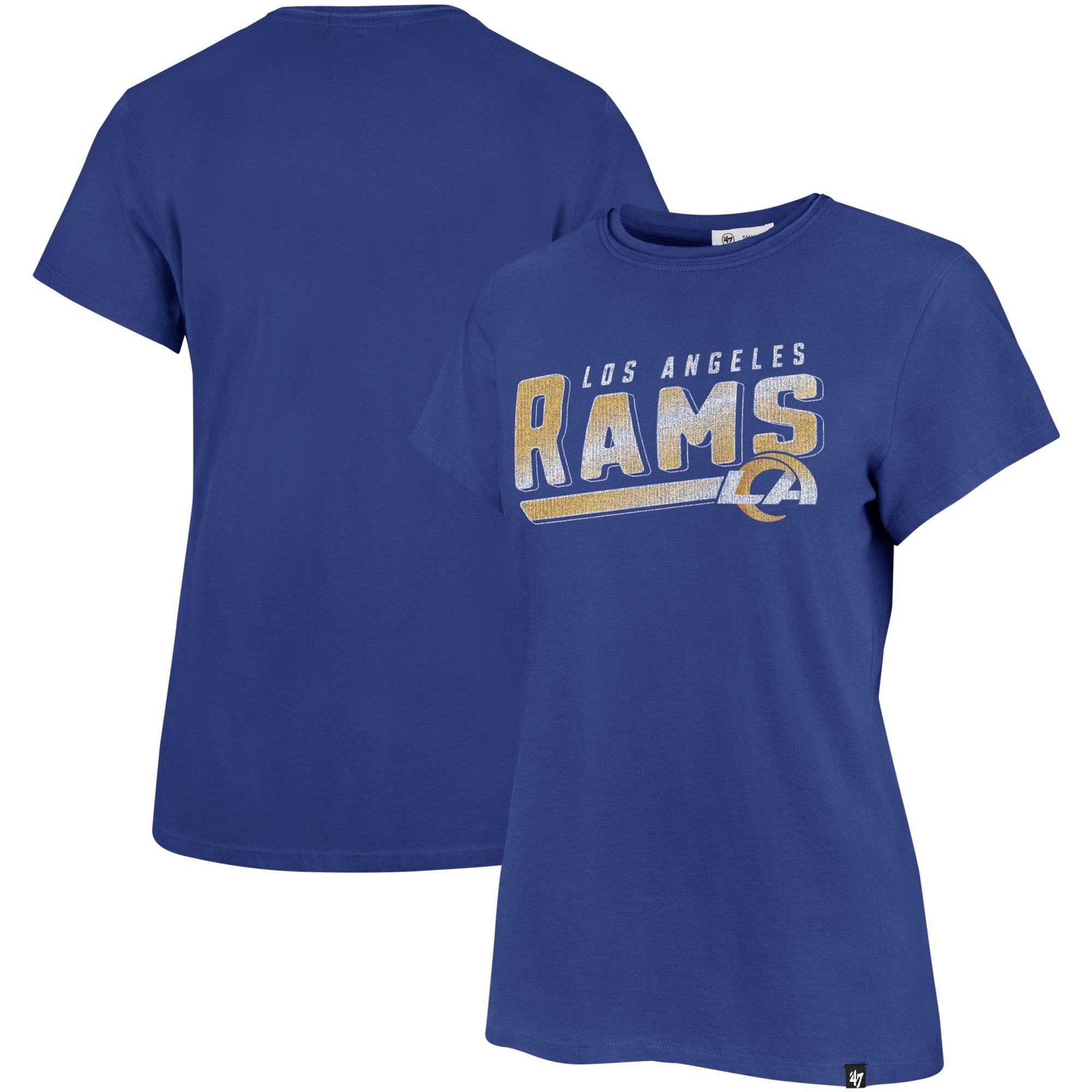 47 Brand Los Angeles Rams Blue Long-Sleeve T-Shirt