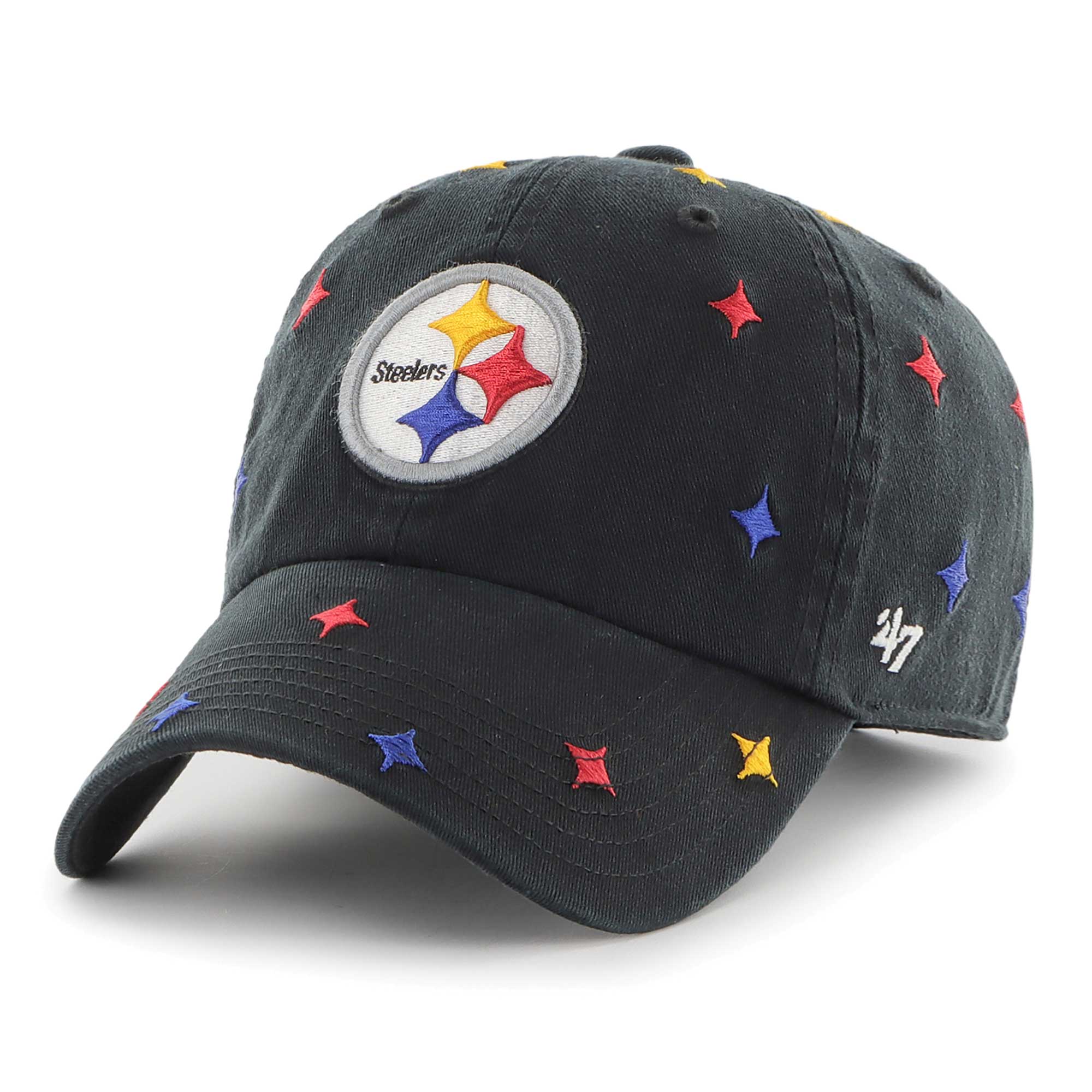 47 Brand Steelers Confetti Clean Up Adjustable Hat